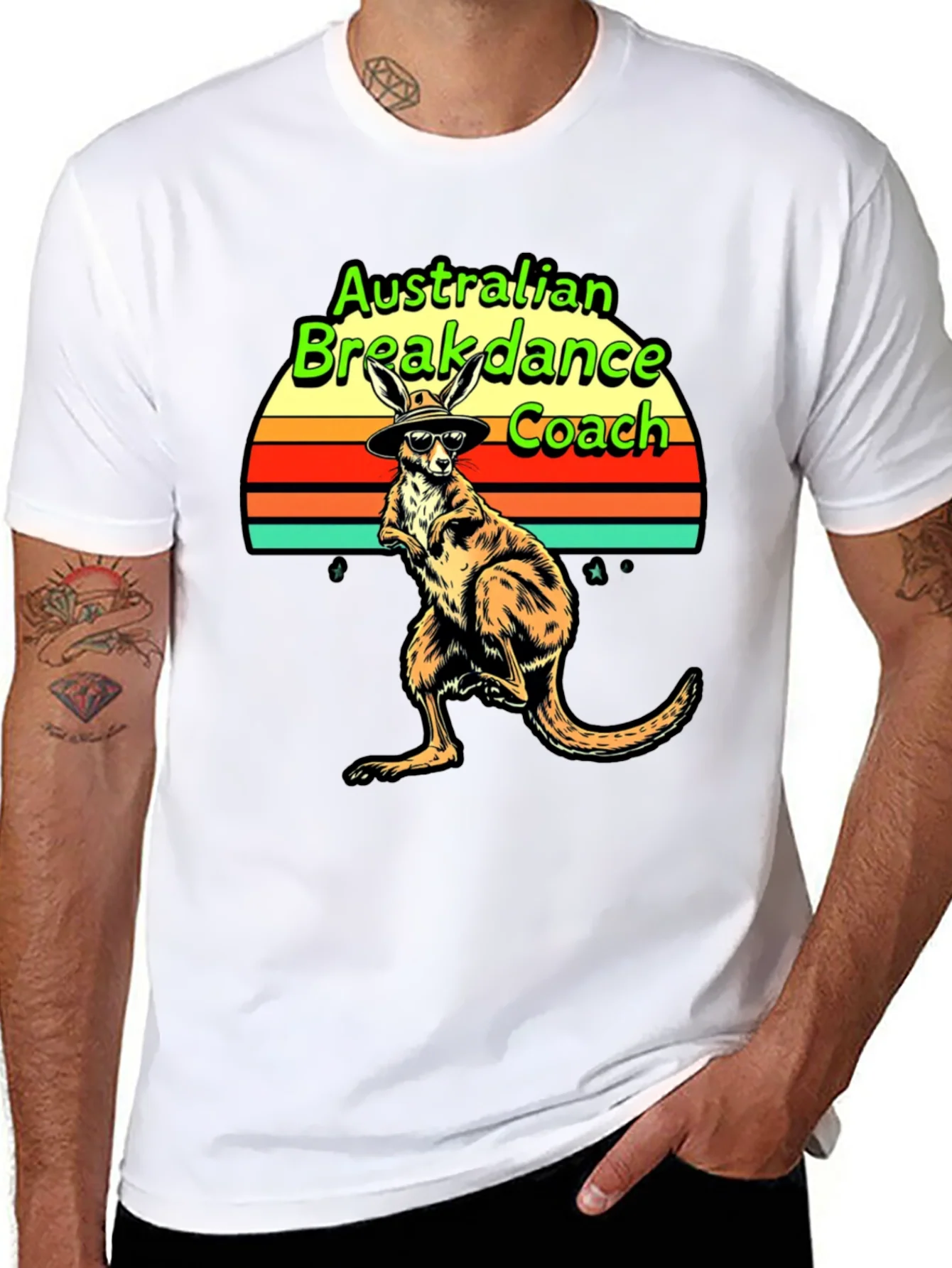 Australian Breakdance Coach Graphic T-Shirt