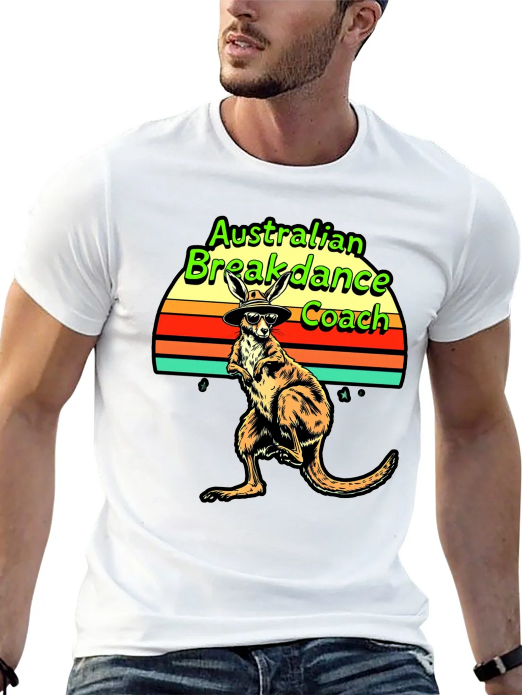 Australian Breakdance Coach Graphic T-Shirt
