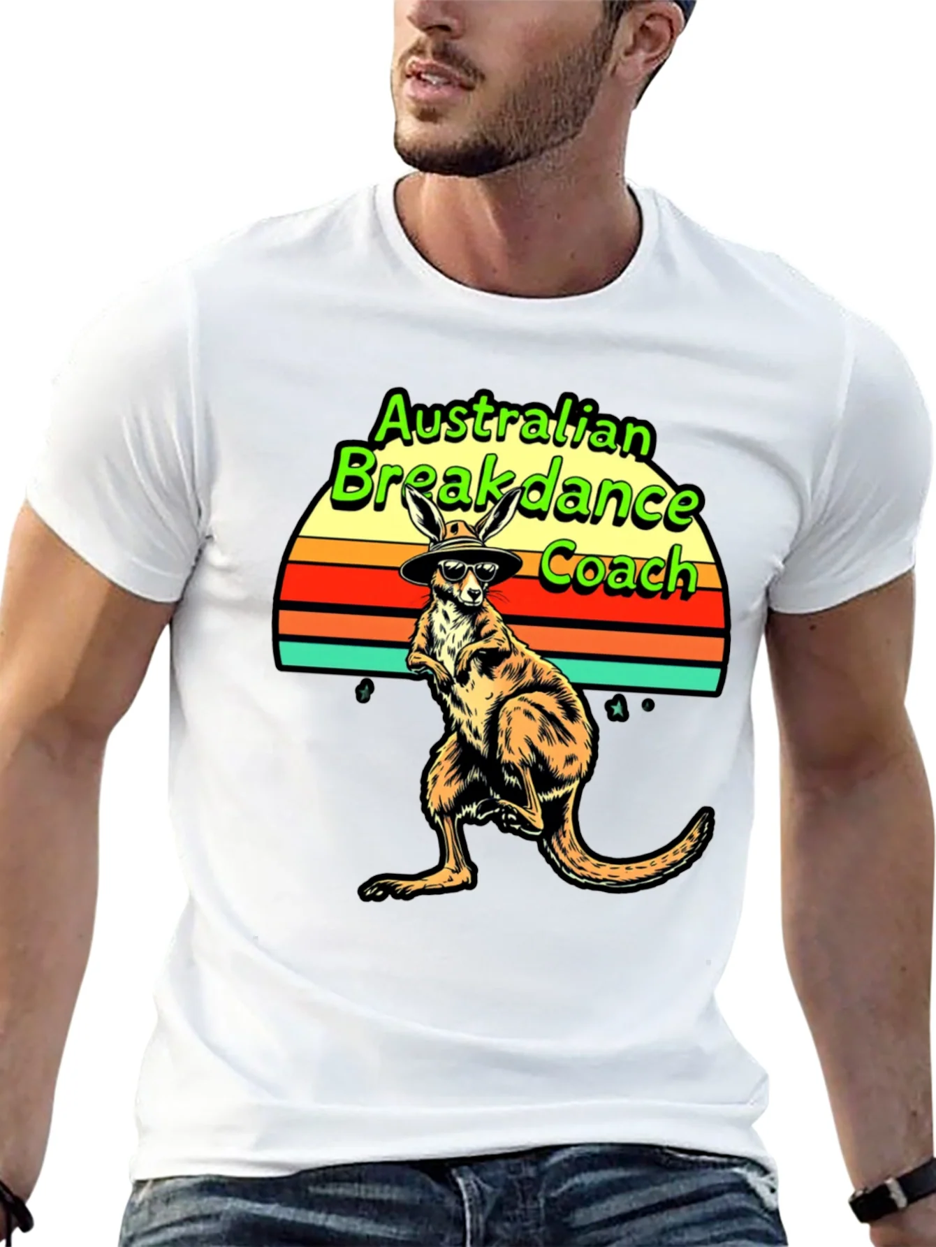 Australian Breakdance Coach Graphic T-Shirt