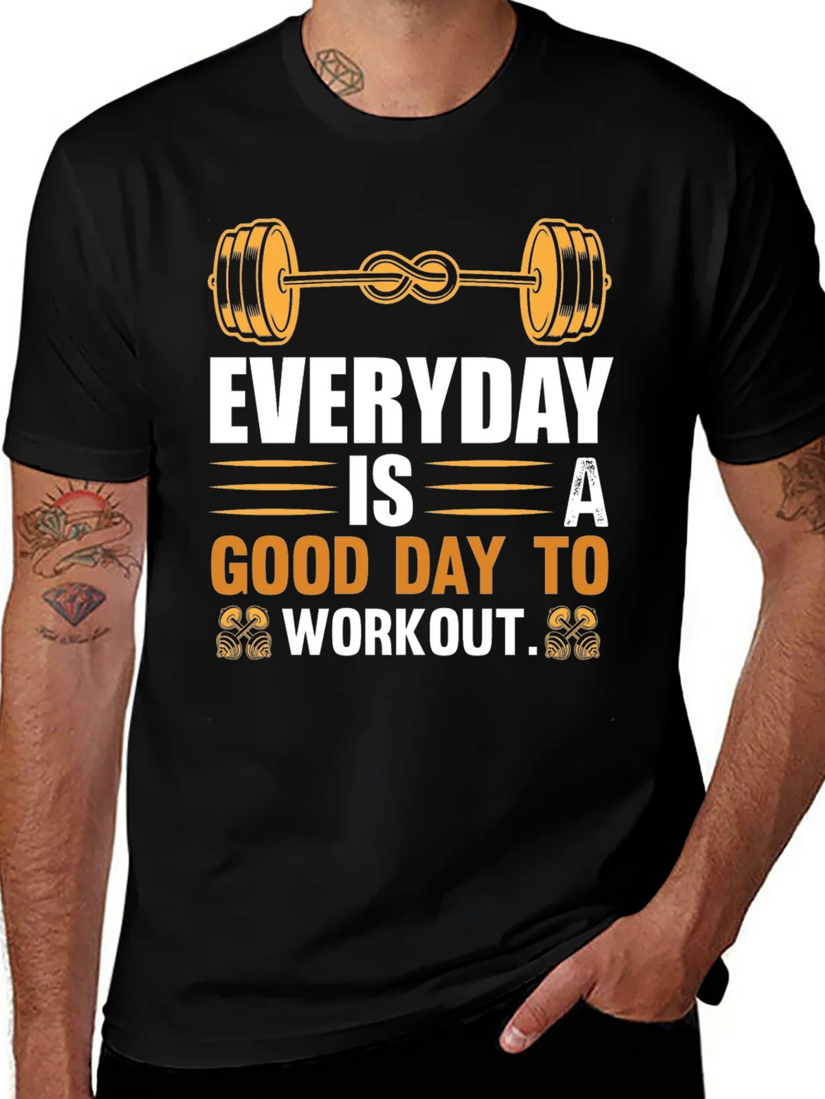 Everyday Good Day to Workout Graphic Tee