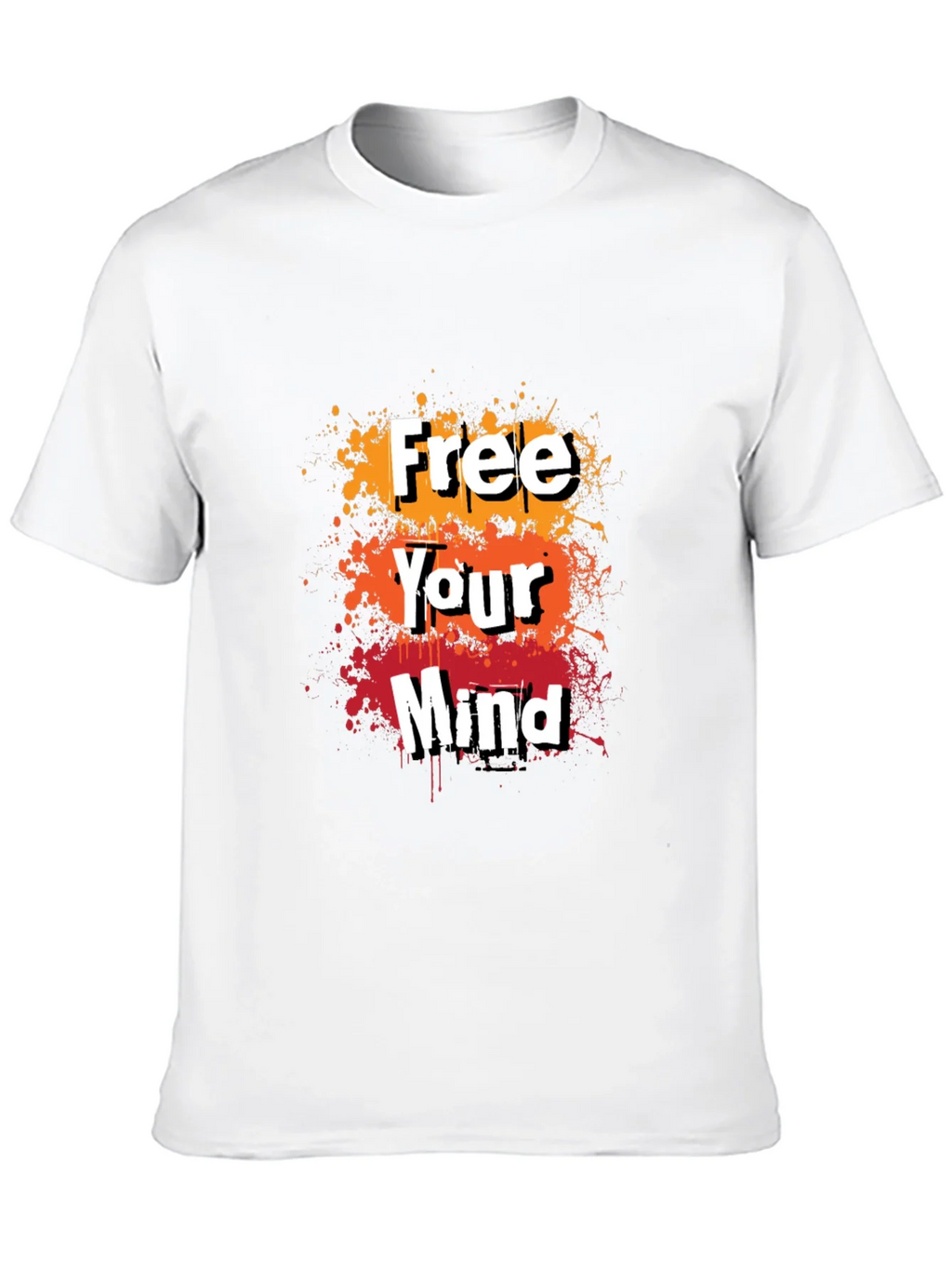 Free Your Mind Graphic Tee - Trendy Mens T-Shirt