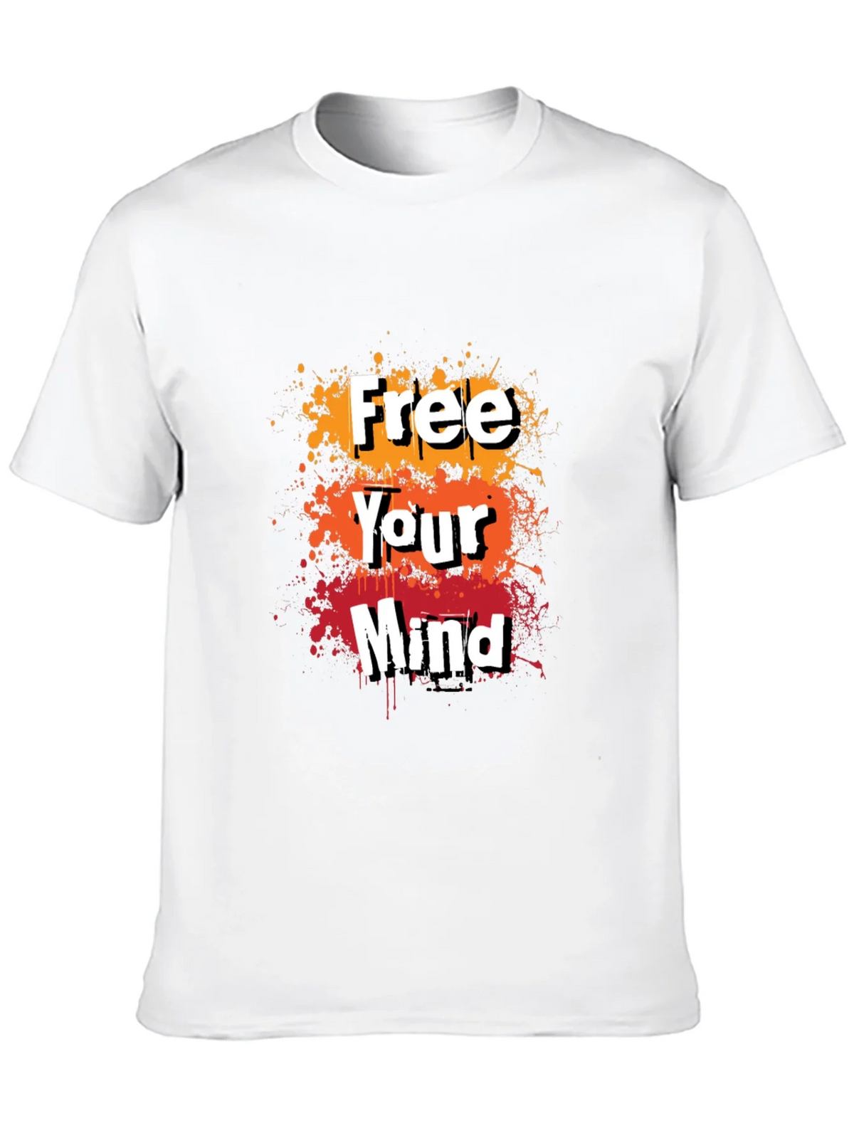 Free Your Mind Graphic Tee - Trendy Mens T-Shirt