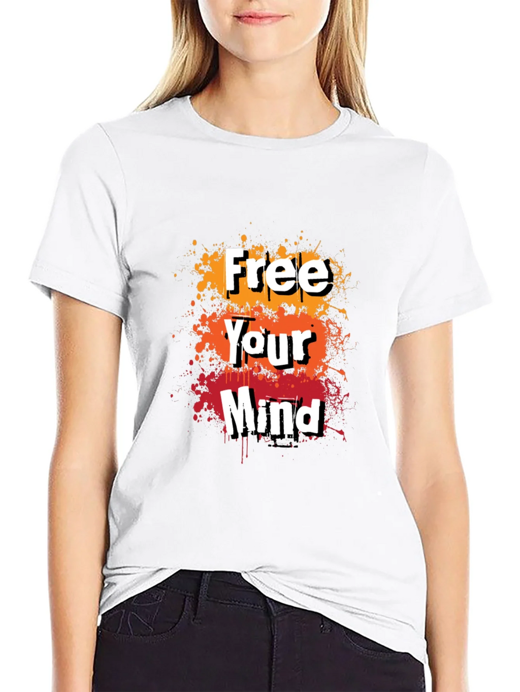 Free Your Mind Graphic Tee - Trendy Mens T-Shirt