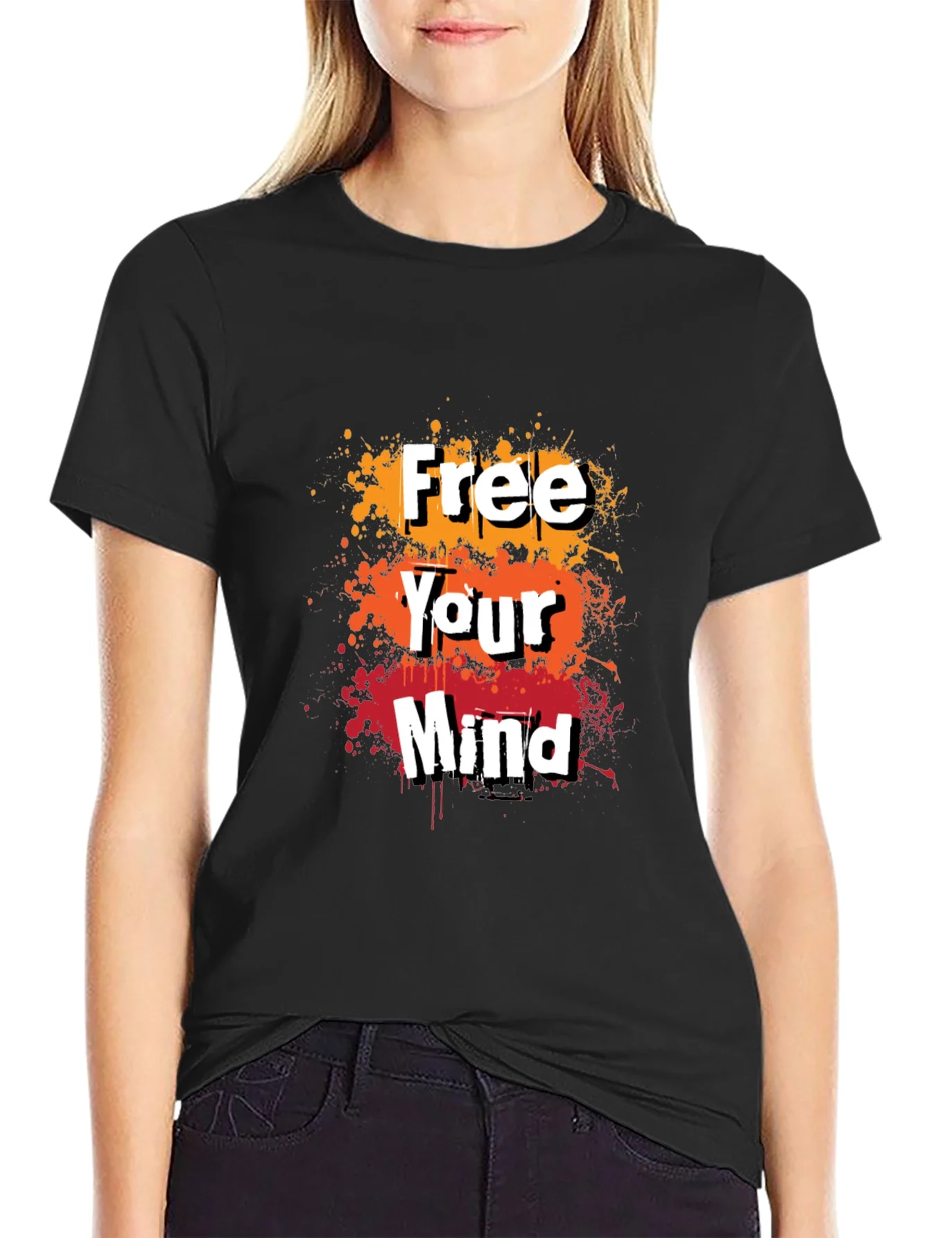 Free Your Mind Graphic Tee - Trendy Mens T-Shirt