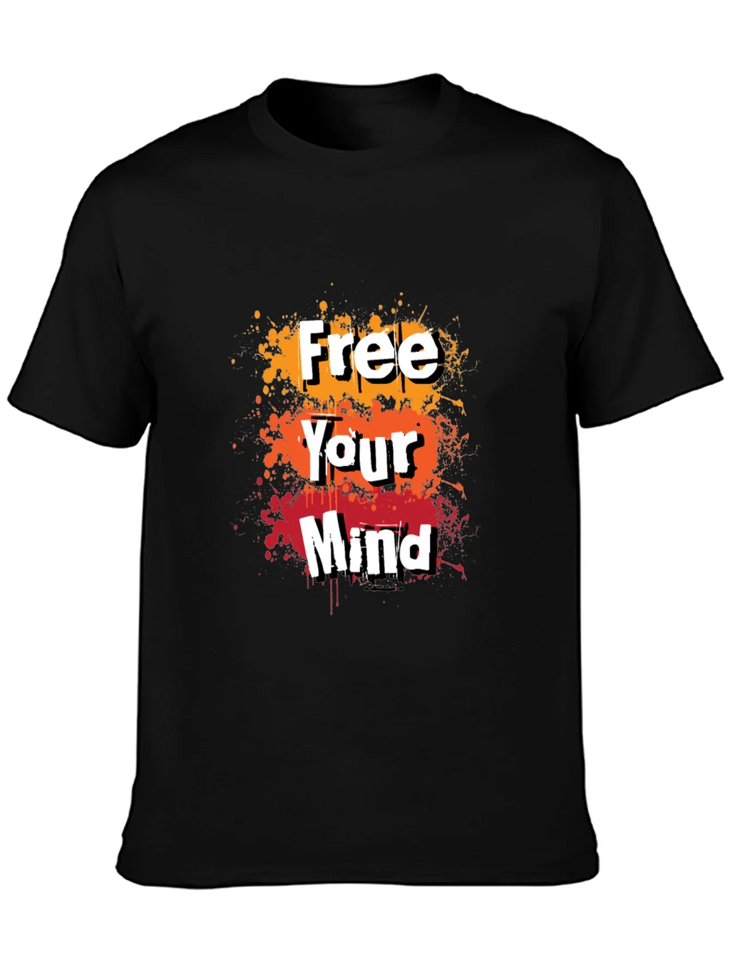 Free Your Mind Graphic Tee - Trendy Mens T-Shirt