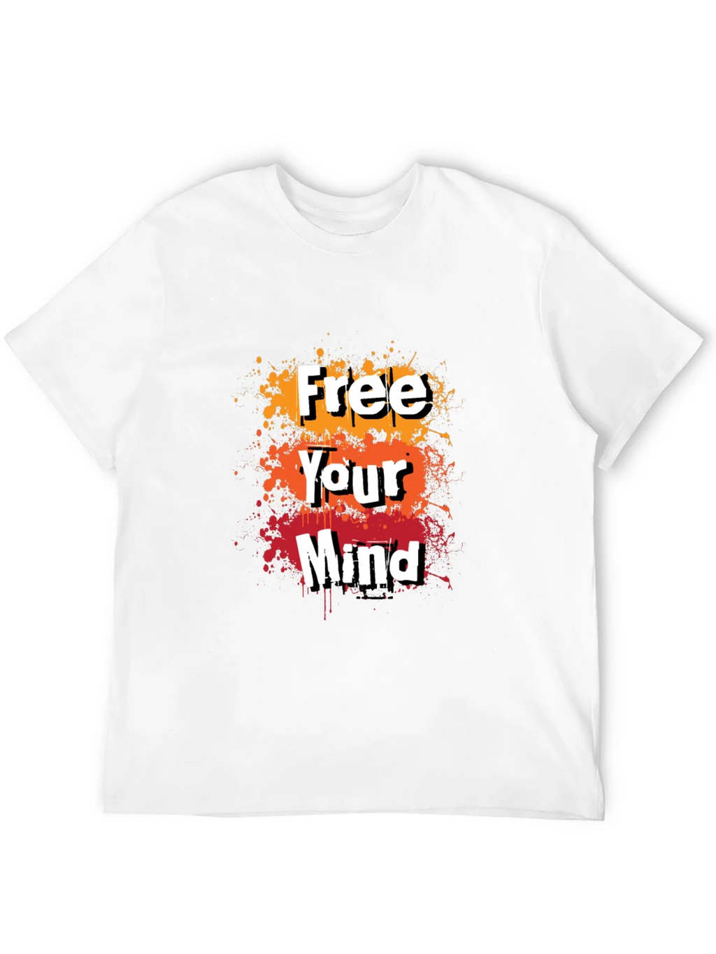 Free Your Mind Graphic Tee - Trendy Mens T-Shirt