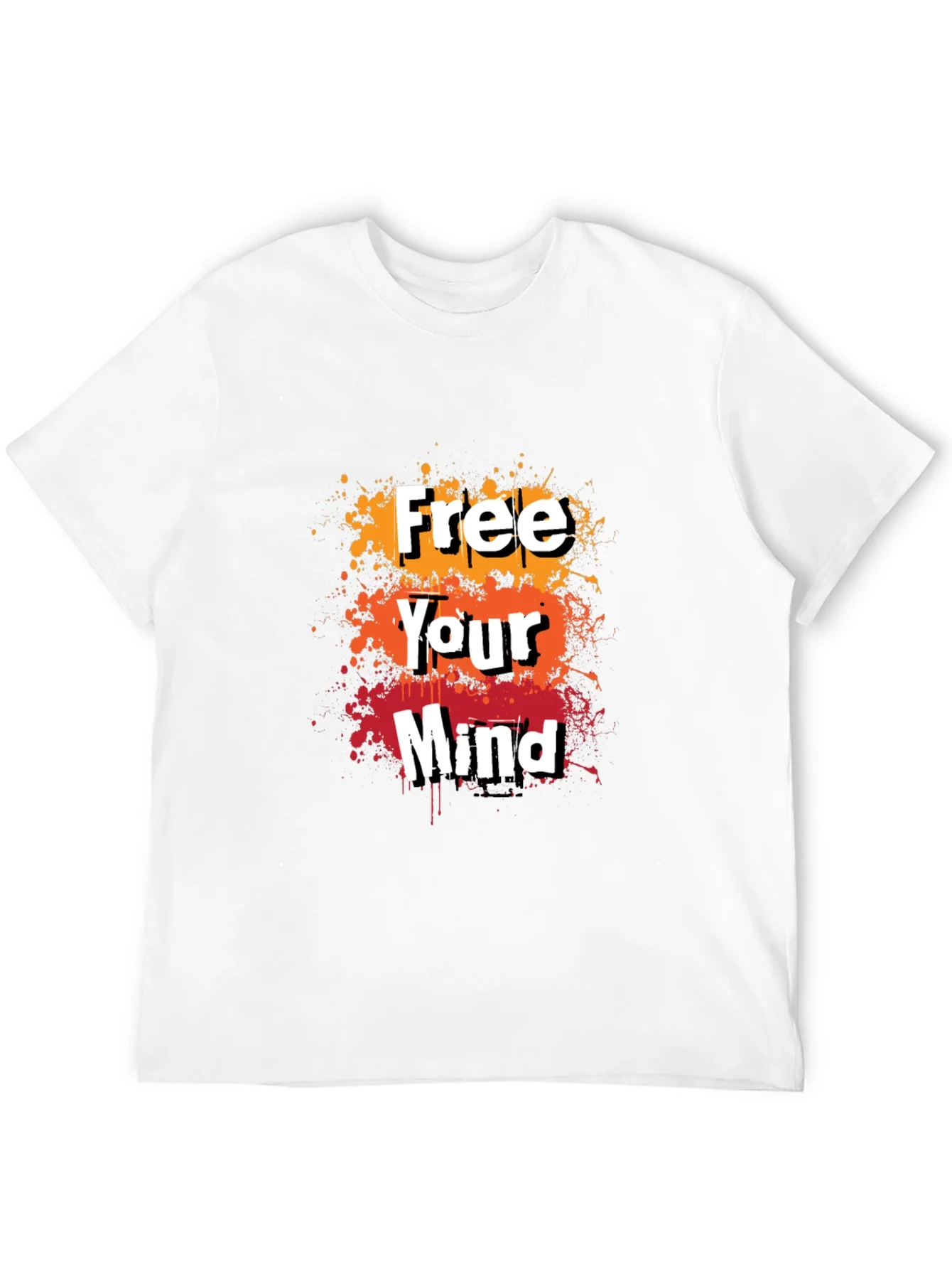 Free Your Mind Graphic Tee - Trendy Mens T-Shirt