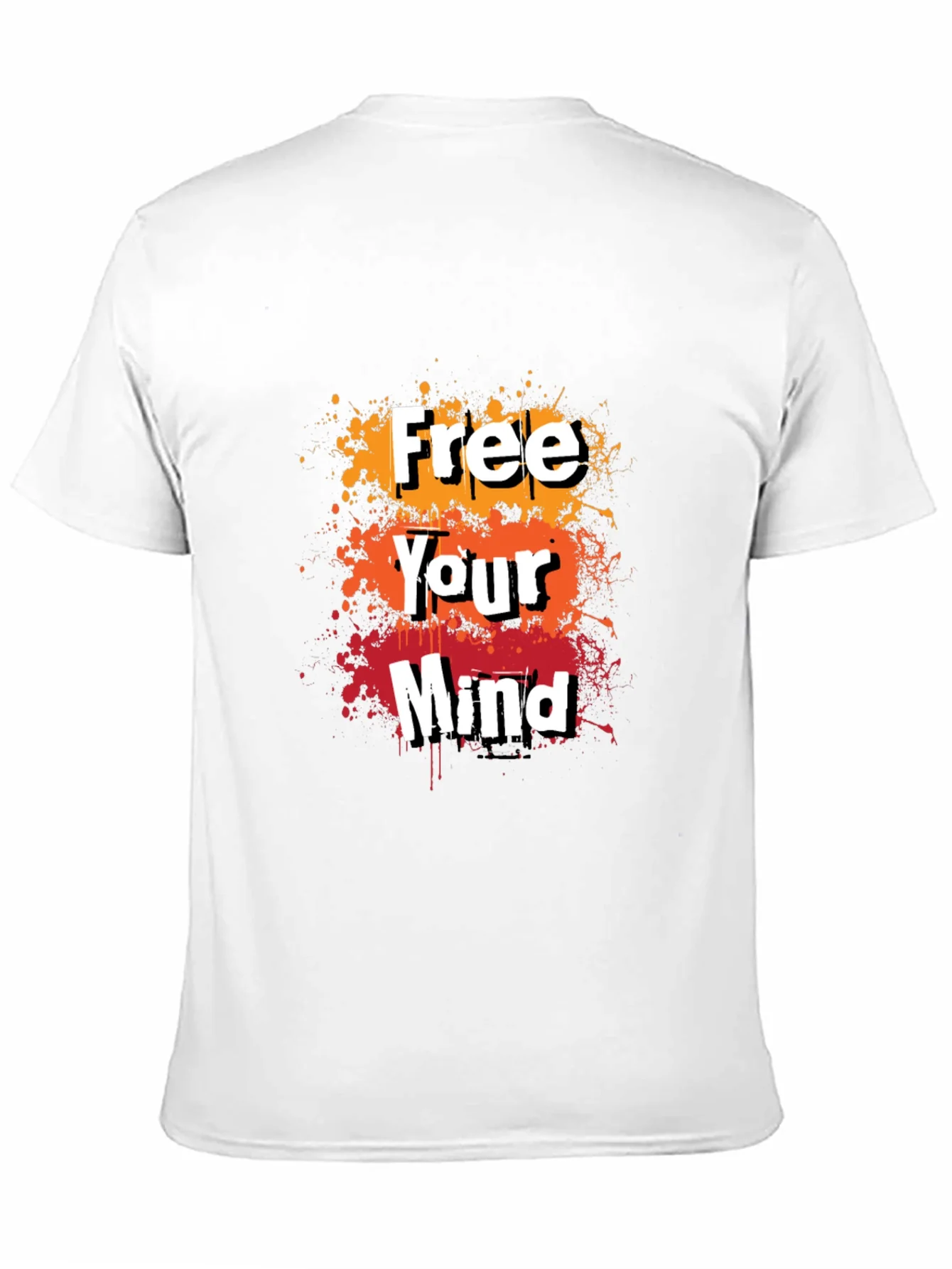 Free Your Mind Graphic Tee - Trendy Mens T-Shirt