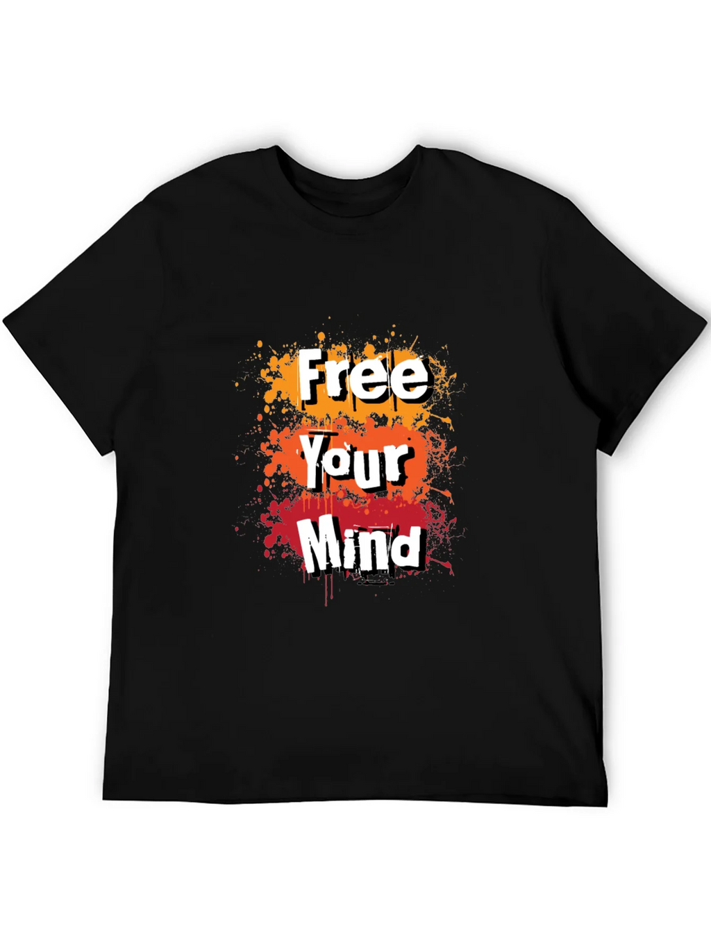 Free Your Mind Graphic Tee - Trendy Mens T-Shirt