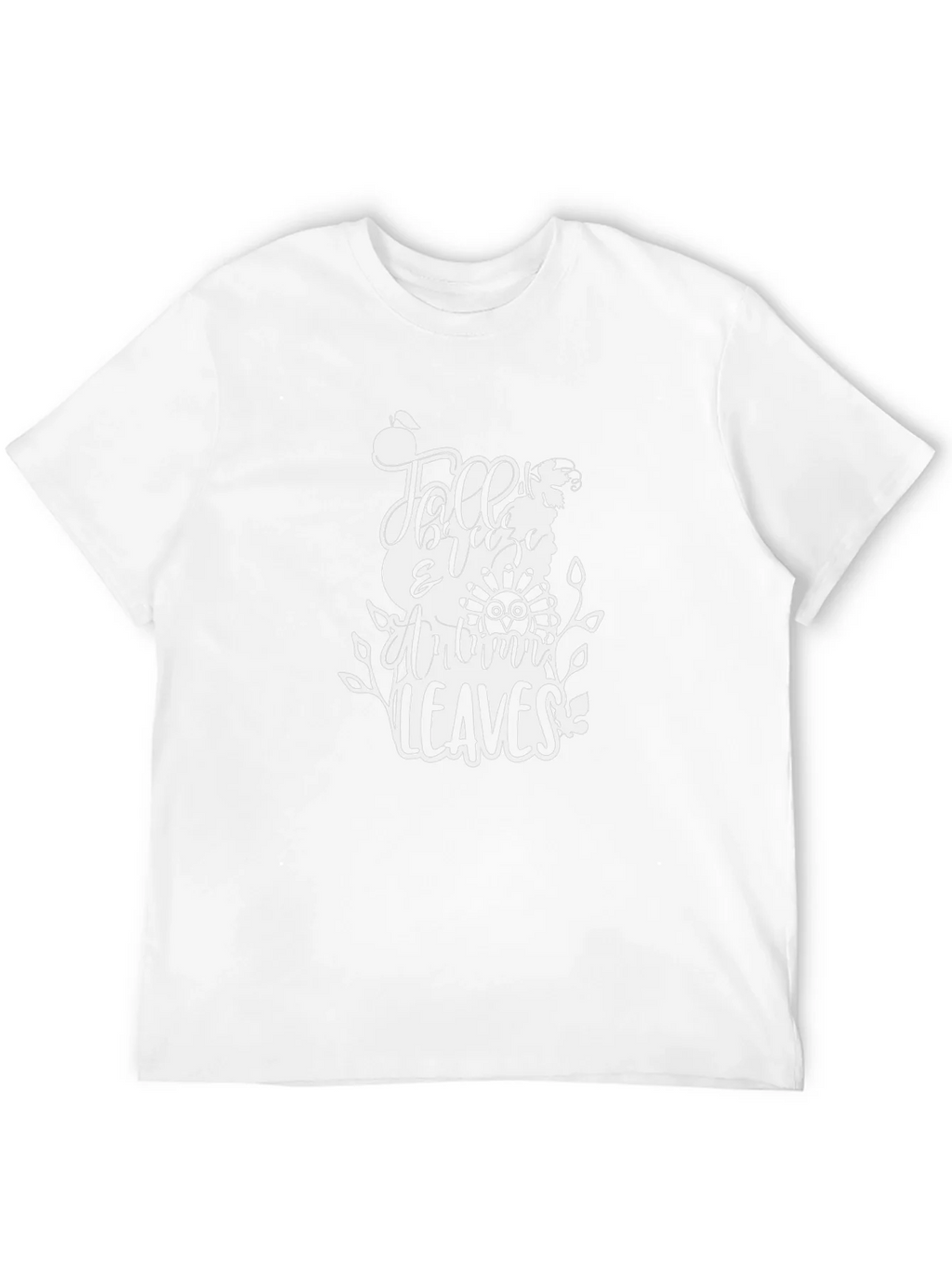 Fall Breeze Autumn Leaves Graphic Tee