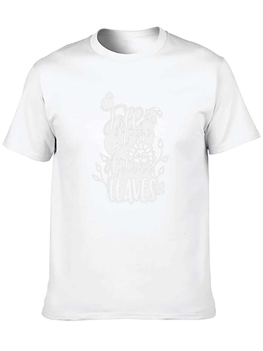 Fall Breeze Autumn Leaves Graphic Tee