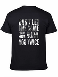 Dont Let It Burn Black Graphic T-Shirt