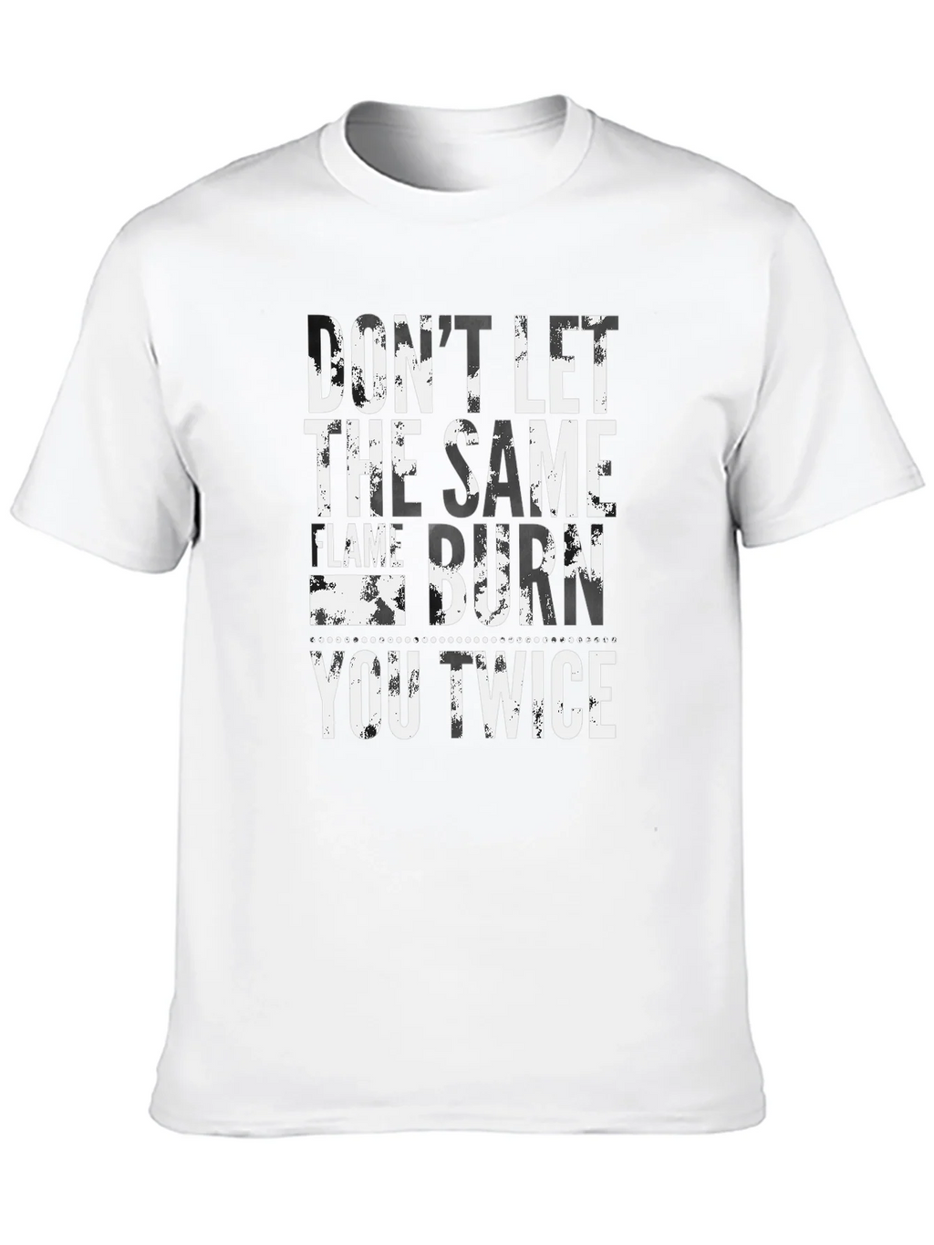 Dont Let It Burn Black Graphic T-Shirt
