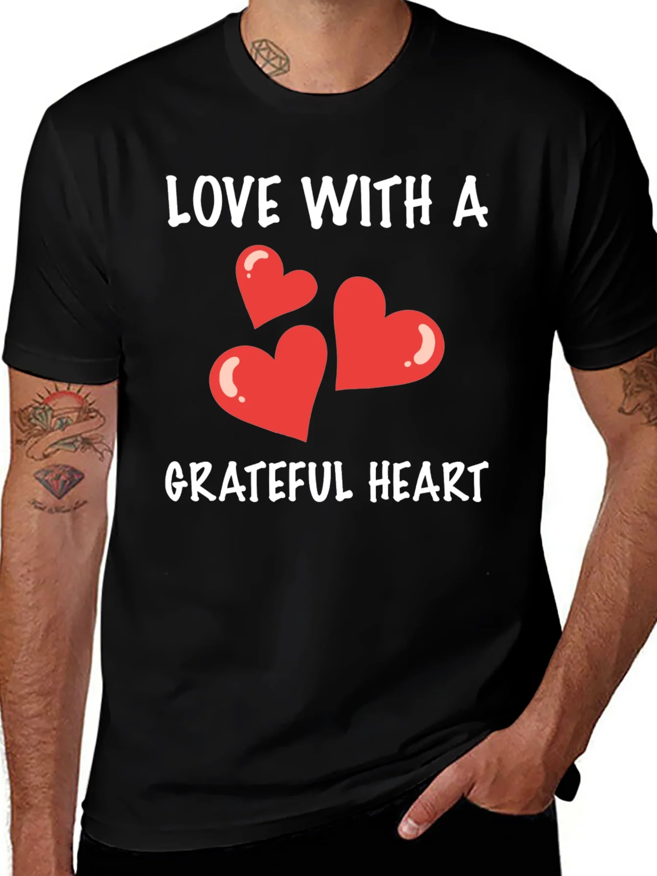 Love With A Grateful Heart T-Shirt