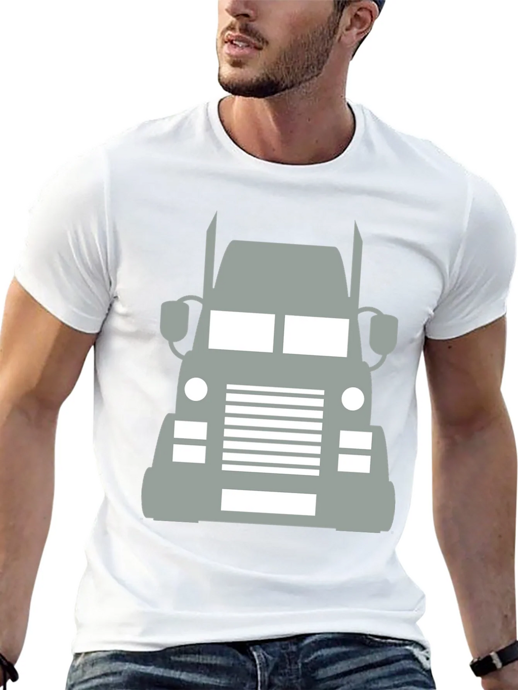 Truck Graphic Tee - Modern Style