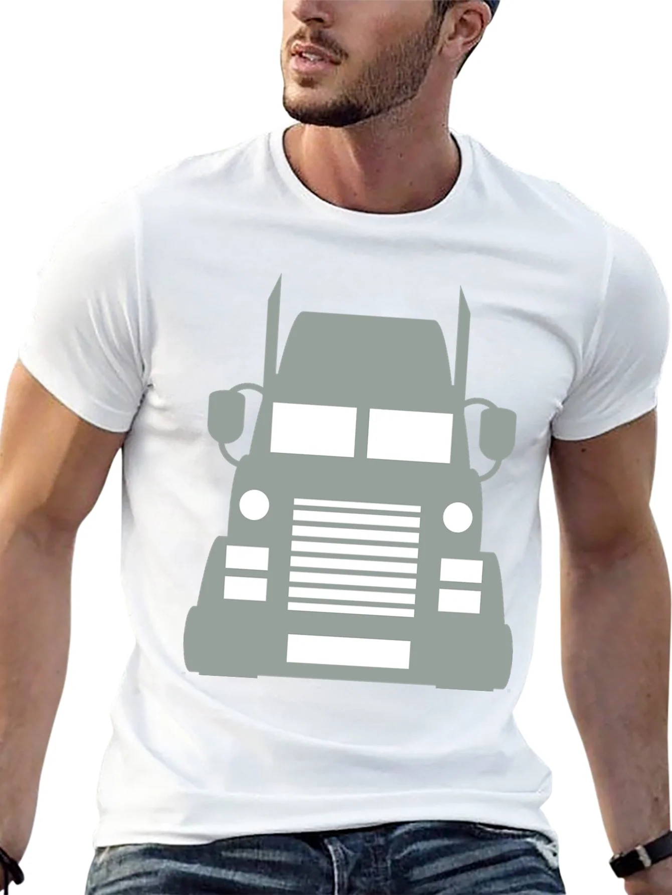 Truck Graphic Tee - Modern Style