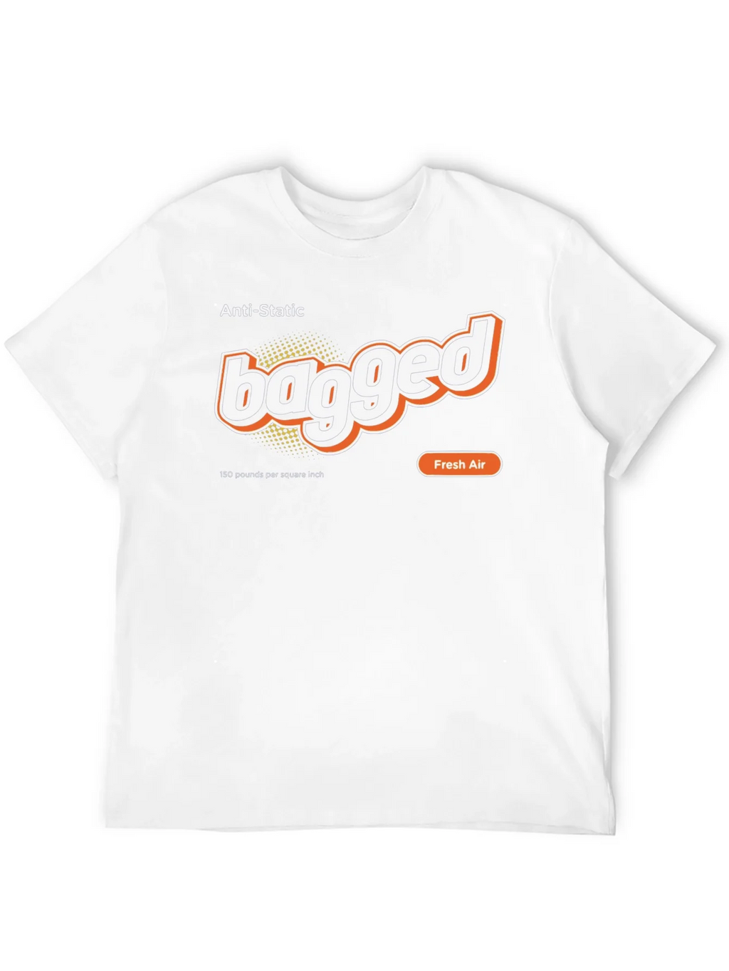 Bagged Anti-Static Fresh Air Black T-Shirt