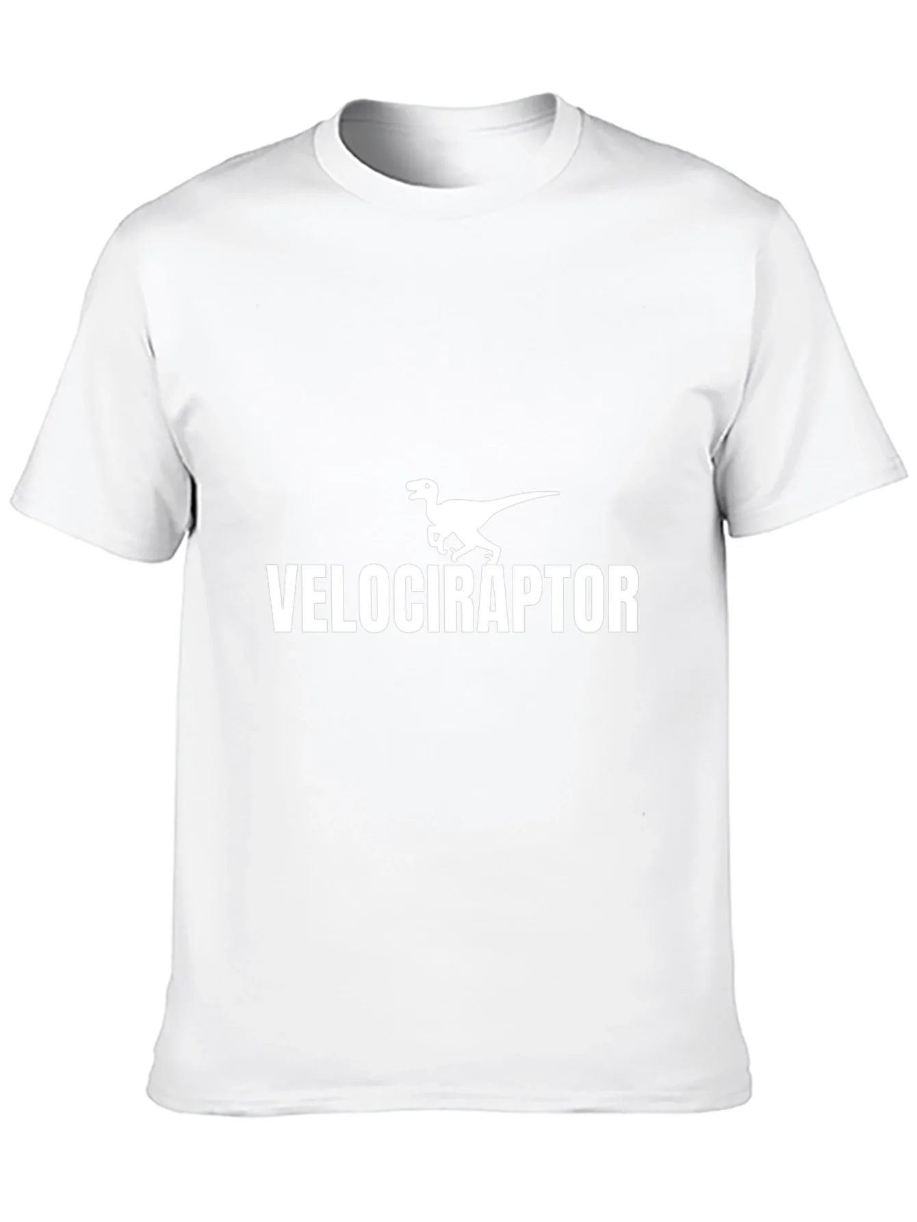 Velociraptor Dinosaur Graphic T-Shirt