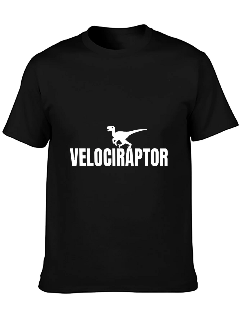 Velociraptor Dinosaur Graphic T-Shirt