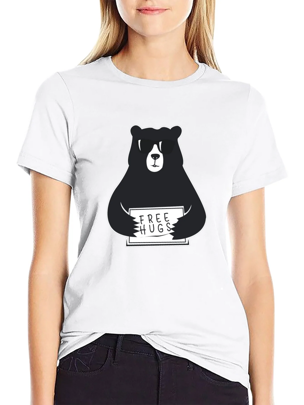 Free Hugs Bear T-Shirt