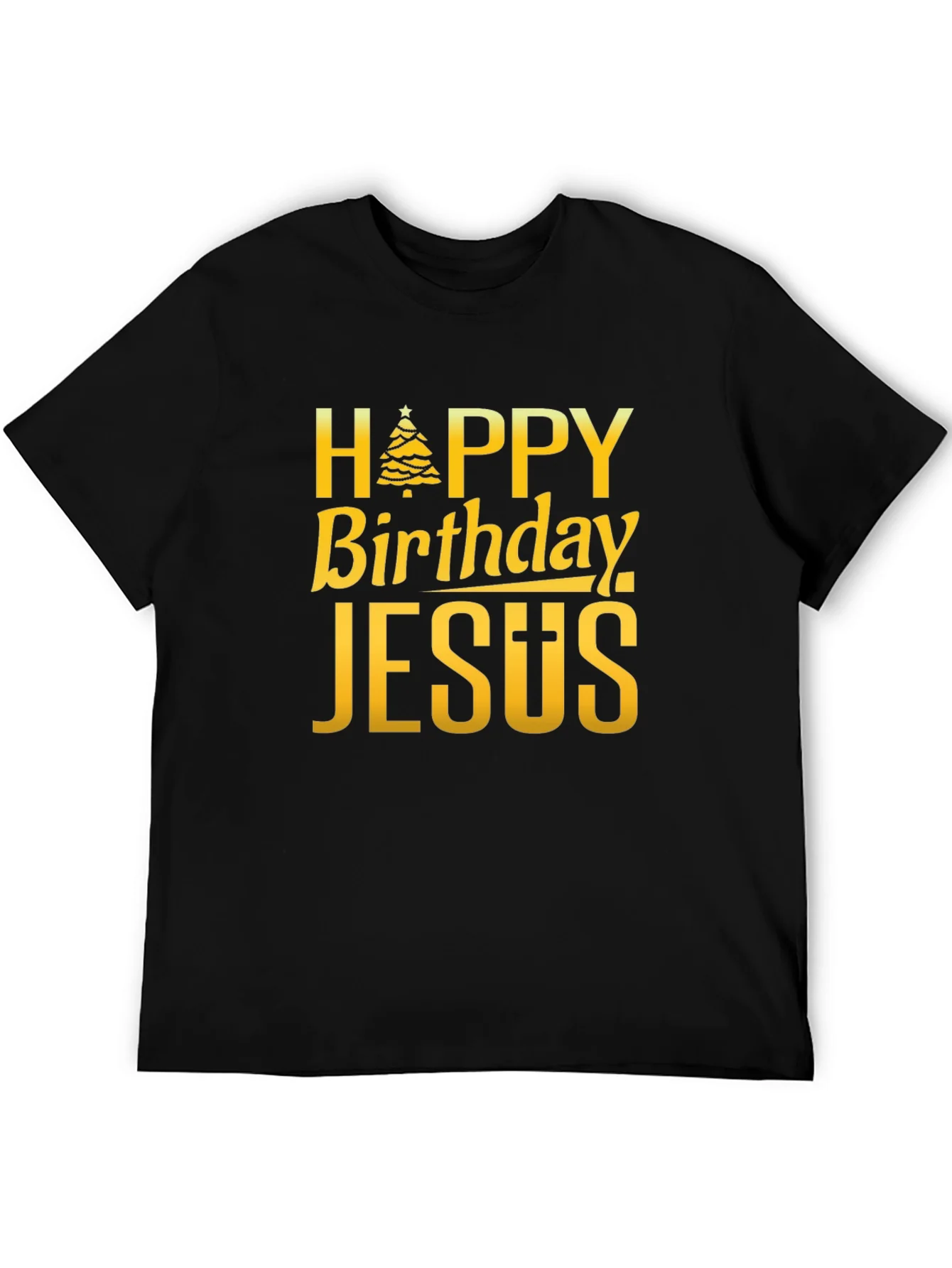 Happy Birthday Jesus T-Shirt Holiday Apparel