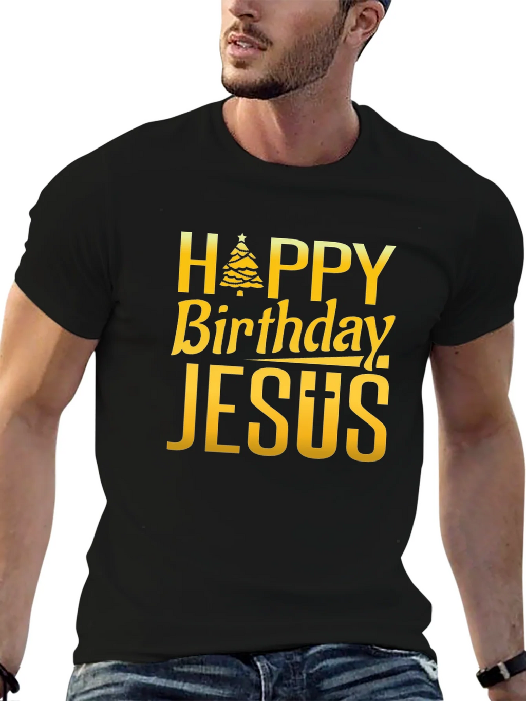 Happy Birthday Jesus T-Shirt Holiday Apparel