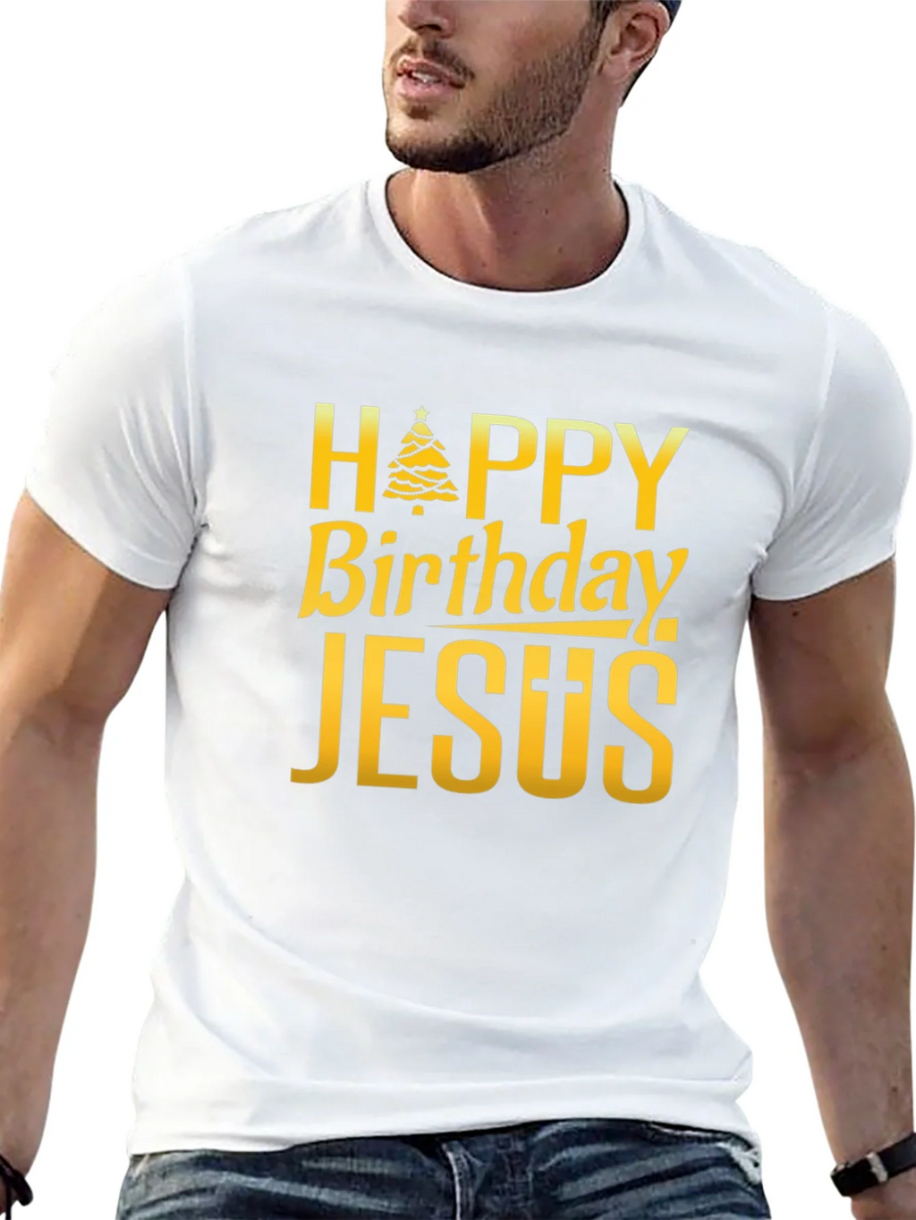 Happy Birthday Jesus T-Shirt Holiday Apparel
