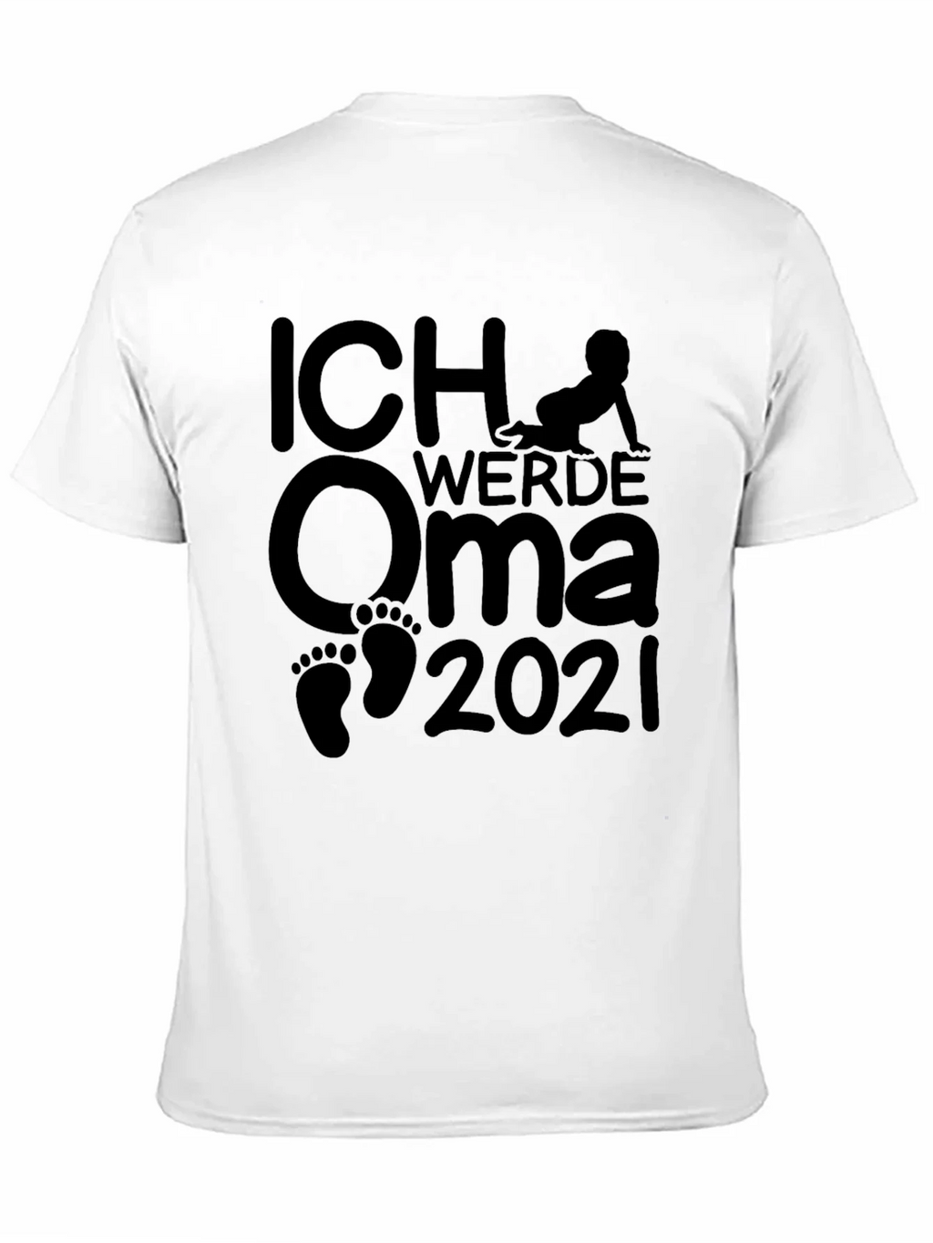 Ich Werde Oma 2021 T-Shirt - Expecting Grandma Tee