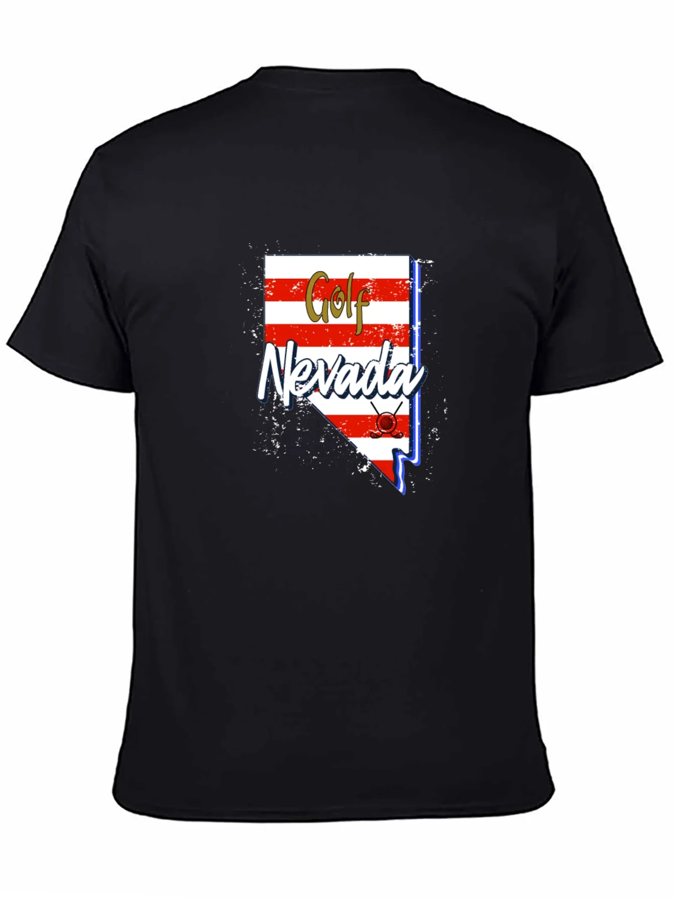 Golf Nevada T-Shirt - Novelty State Pride Tee