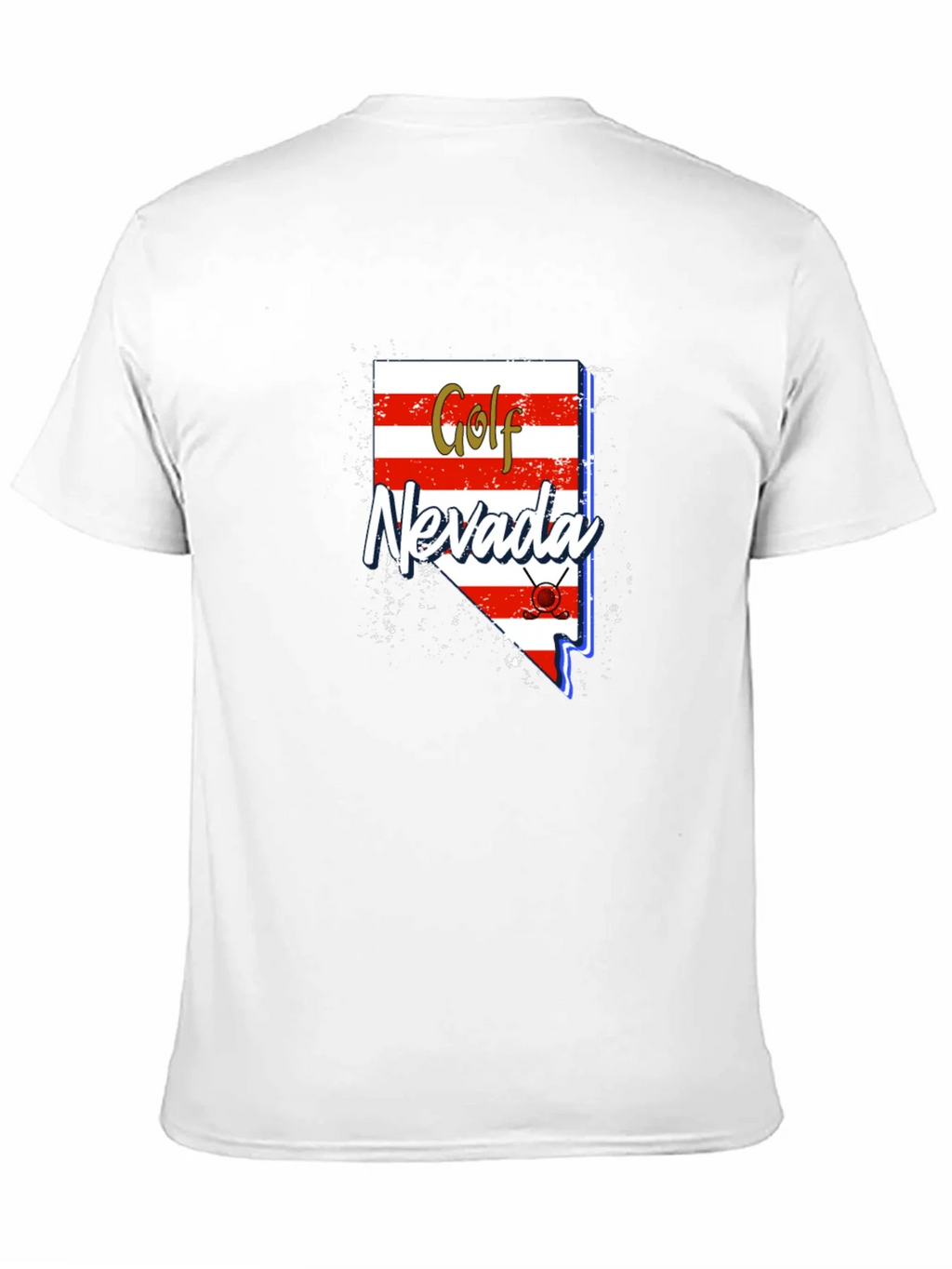 Golf Nevada T-Shirt - Novelty State Pride Tee