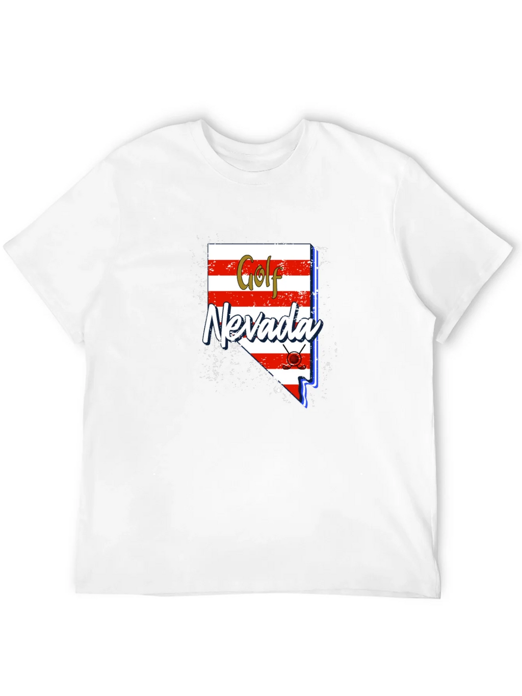 Golf Nevada T-Shirt - Novelty State Pride Tee