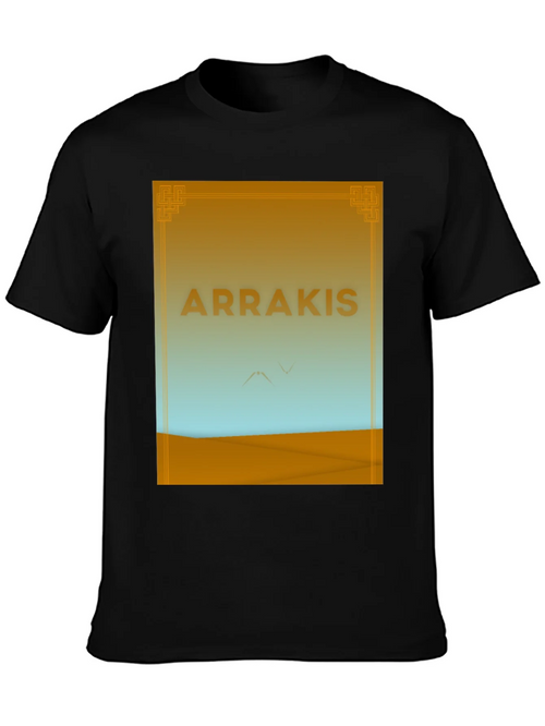 Arrakis Dune T-Shirt - Sci-Fi Inspired Graphic Tee