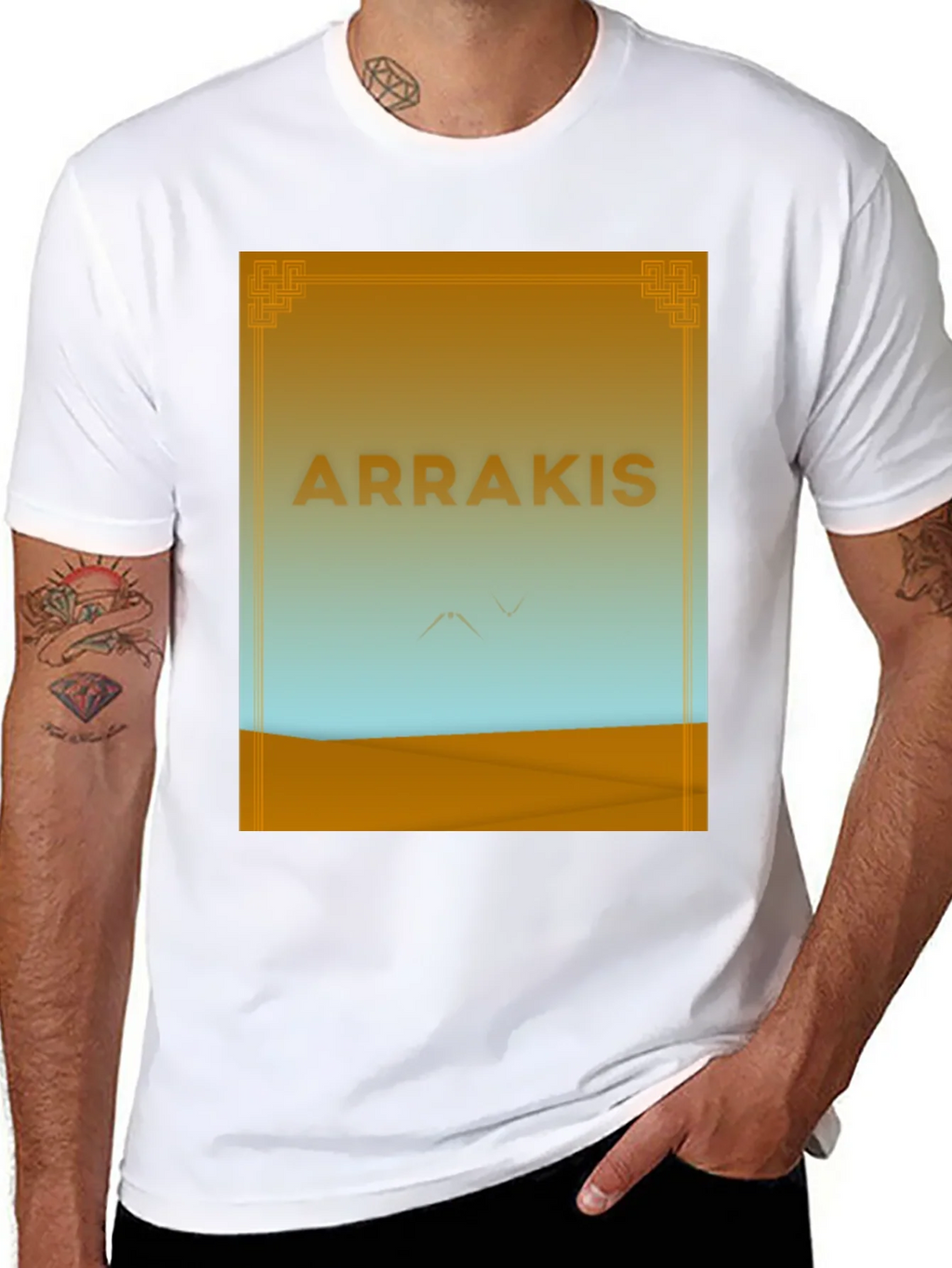 Arrakis Dune T-Shirt - Sci-Fi Inspired Graphic Tee