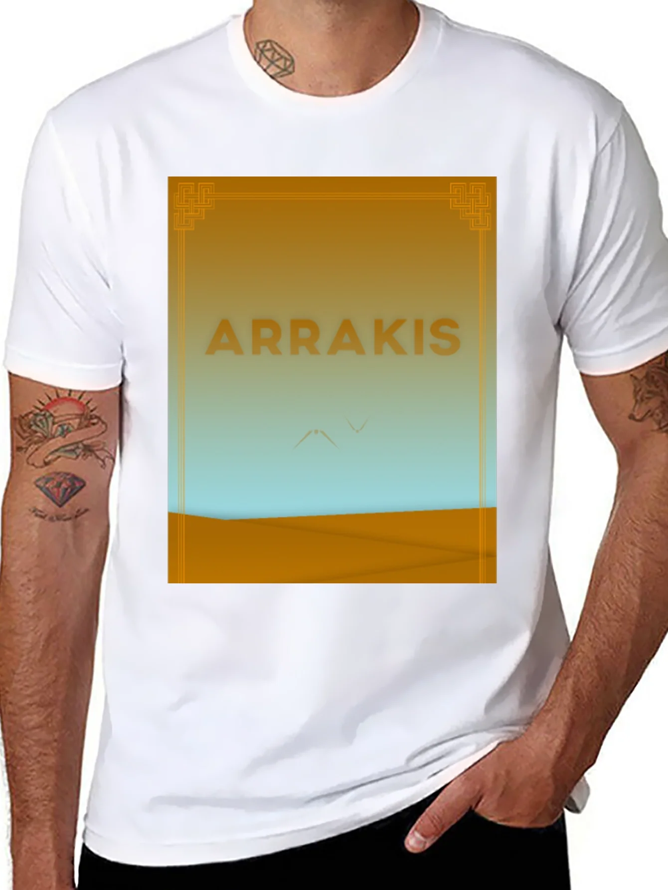 Arrakis Dune T-Shirt - Sci-Fi Inspired Graphic Tee