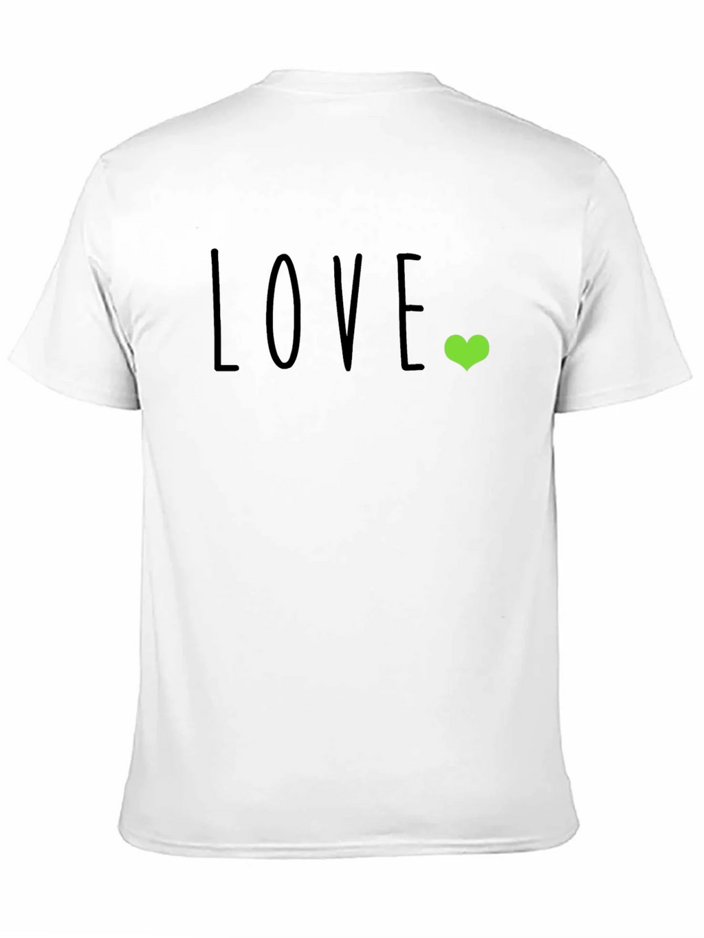 Love Heart Graphic T-Shirt - Casual Comfort