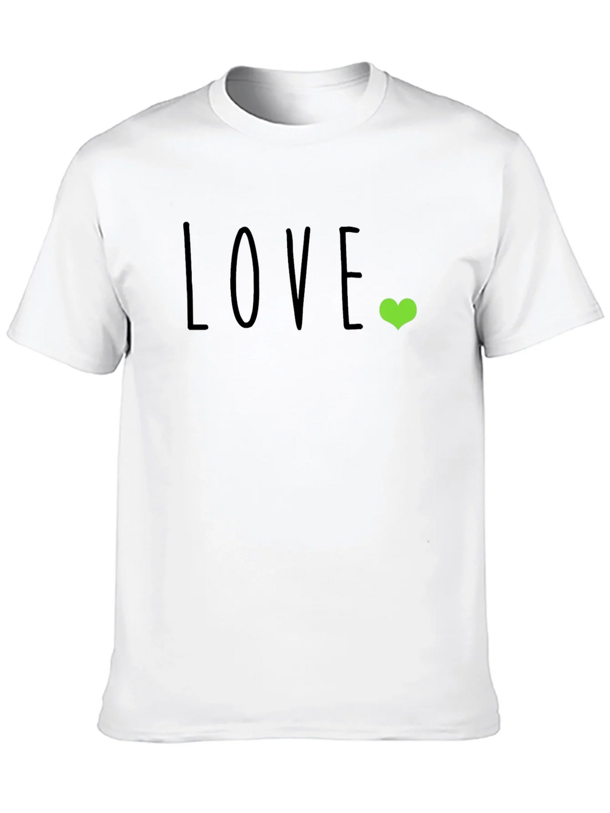 Love Heart Graphic T-Shirt - Casual Comfort