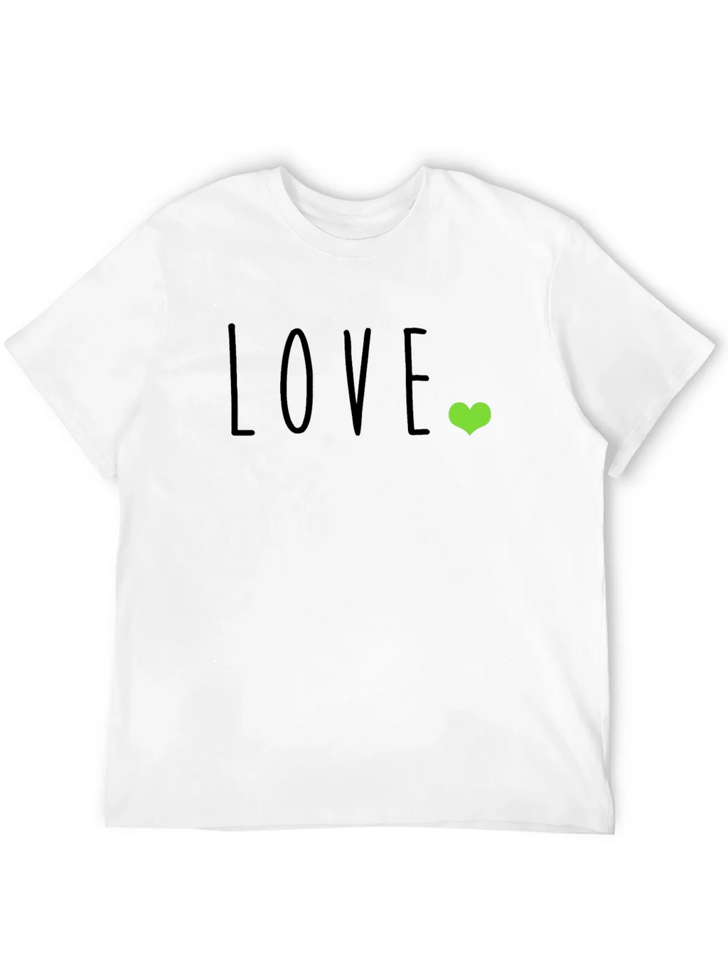Love Heart Graphic T-Shirt - Casual Comfort