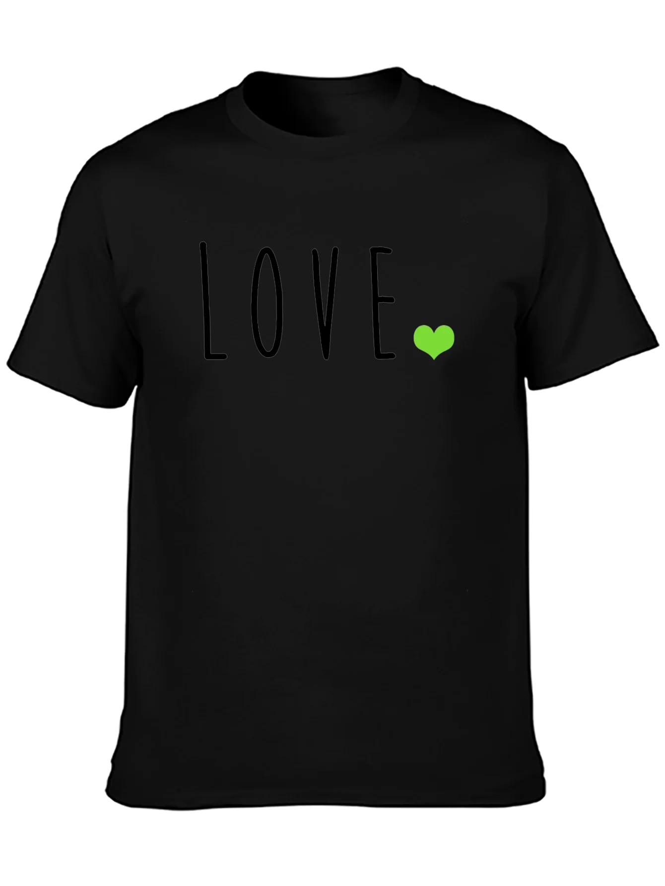 Love Heart Graphic T-Shirt - Casual Comfort