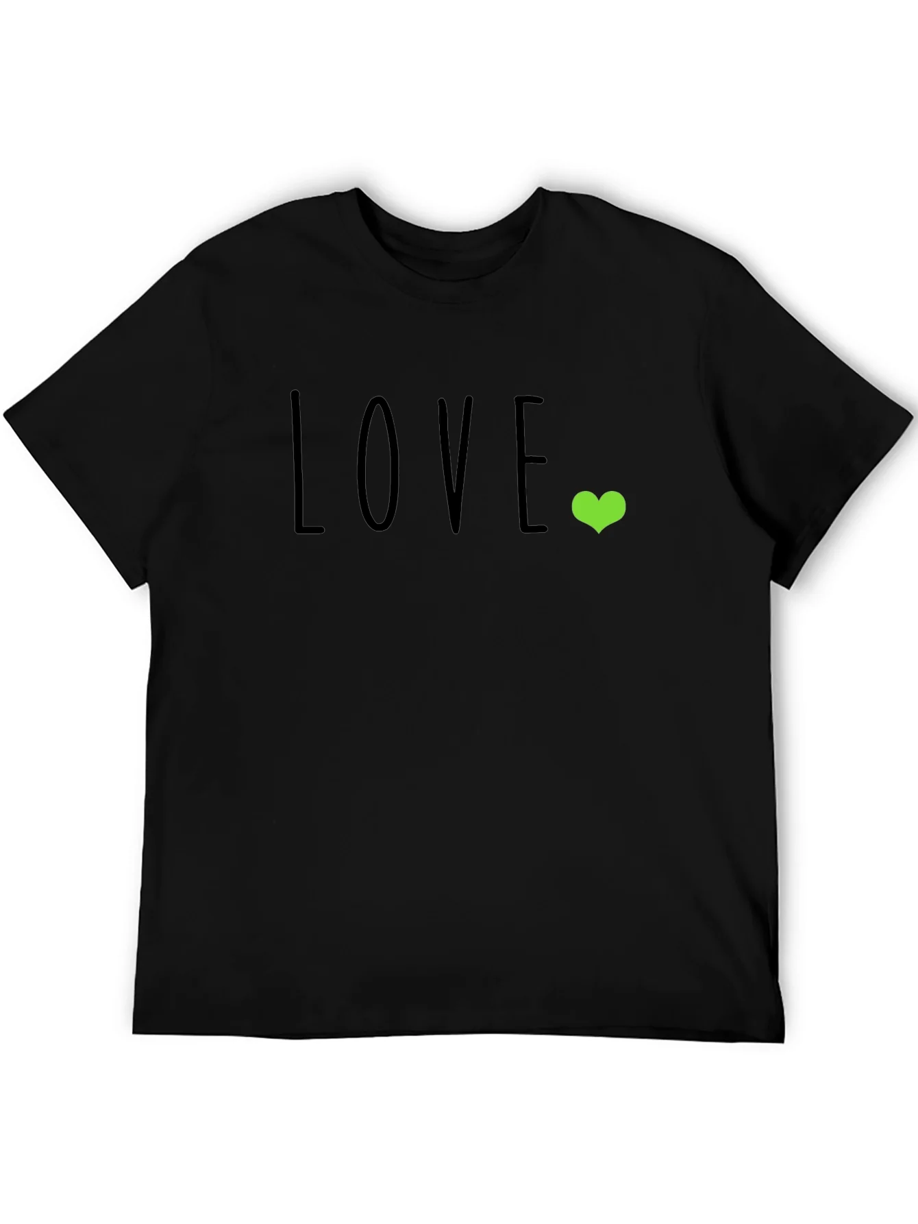 Love Heart Graphic T-Shirt - Casual Comfort