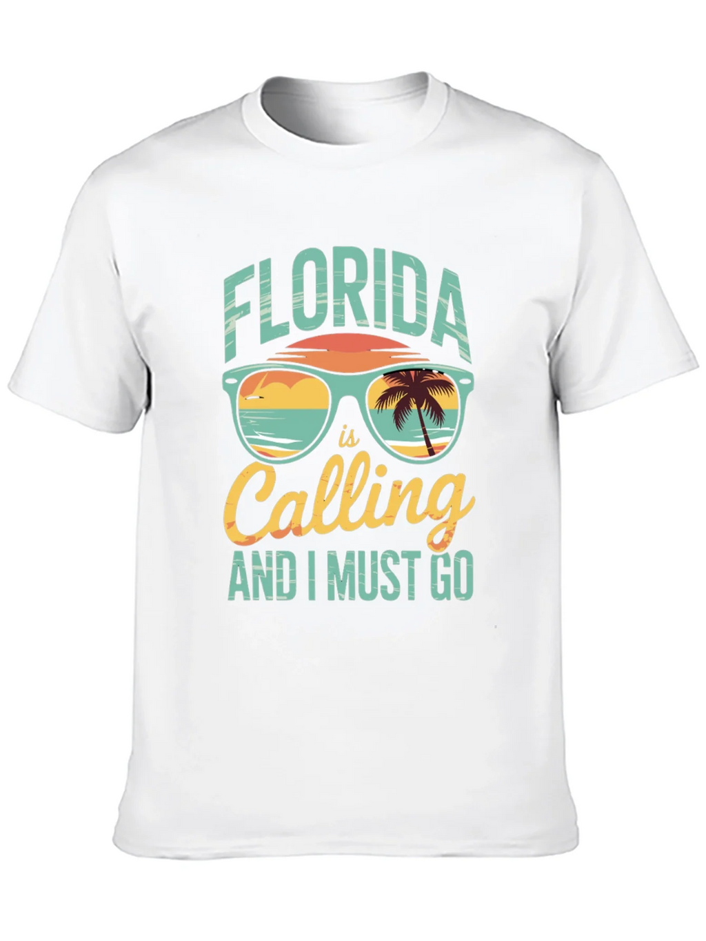 Florida Calling T-Shirt - Beach Vibes Tee