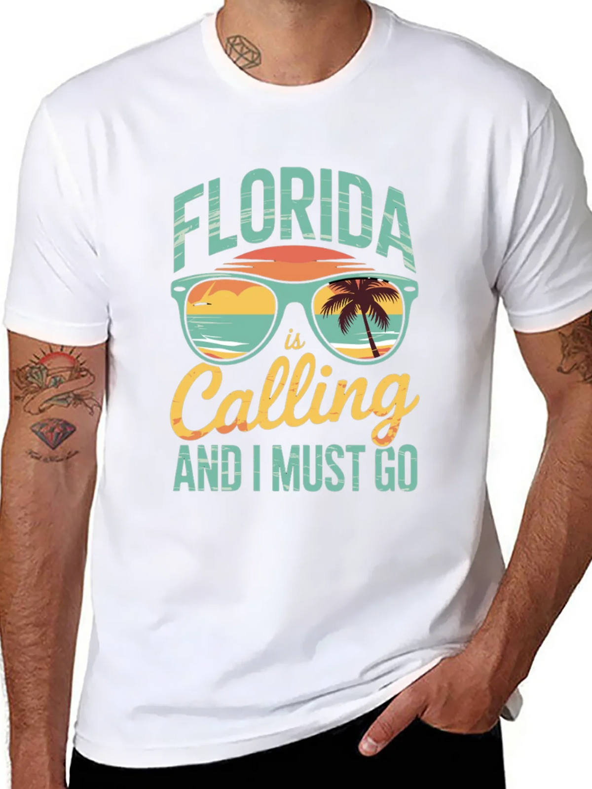 Florida Calling T-Shirt - Beach Vibes Tee