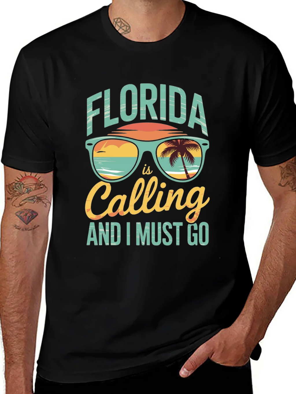 Florida Calling T-Shirt - Beach Vibes Tee