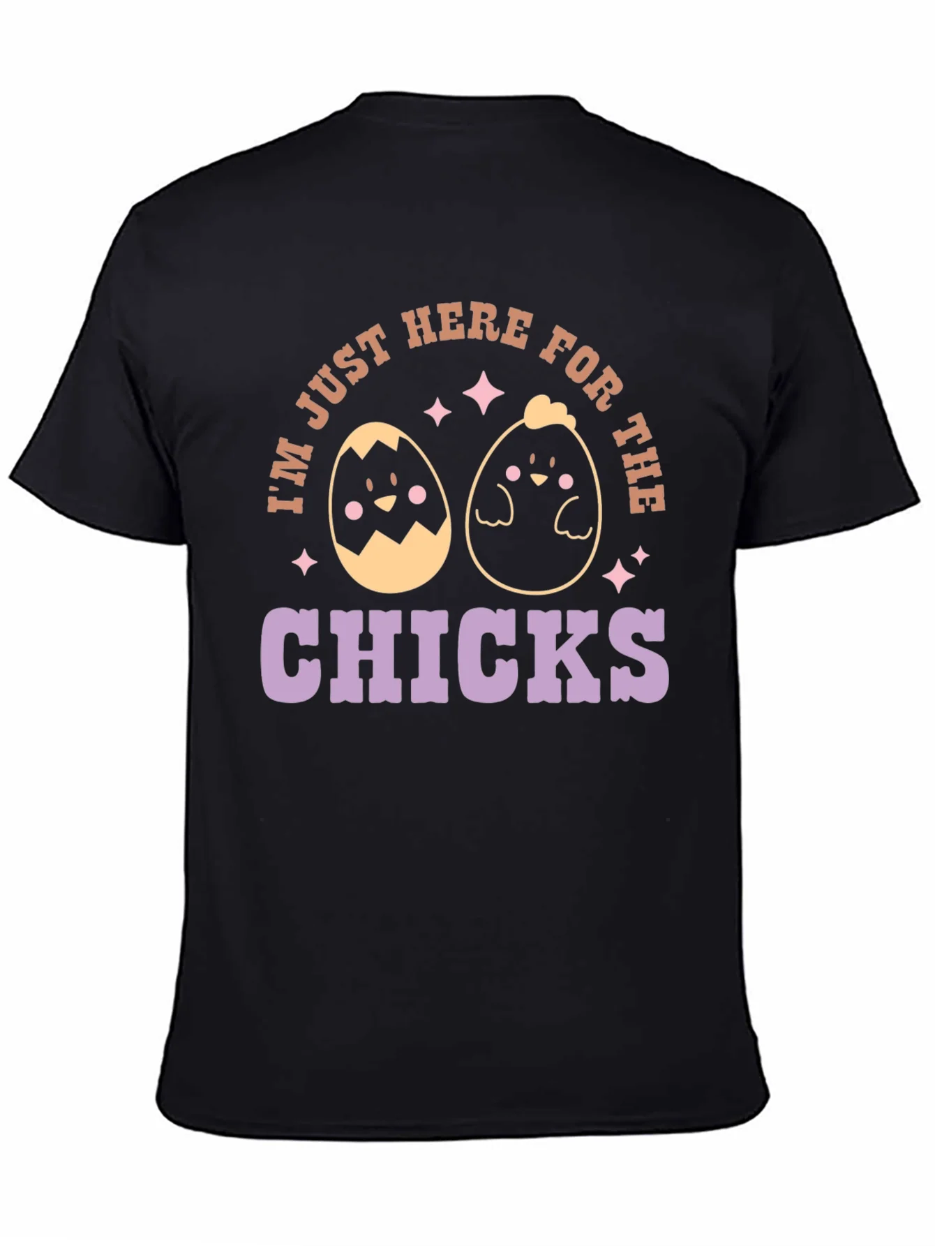 Easter Chick T-Shirt - Here For The Chicks