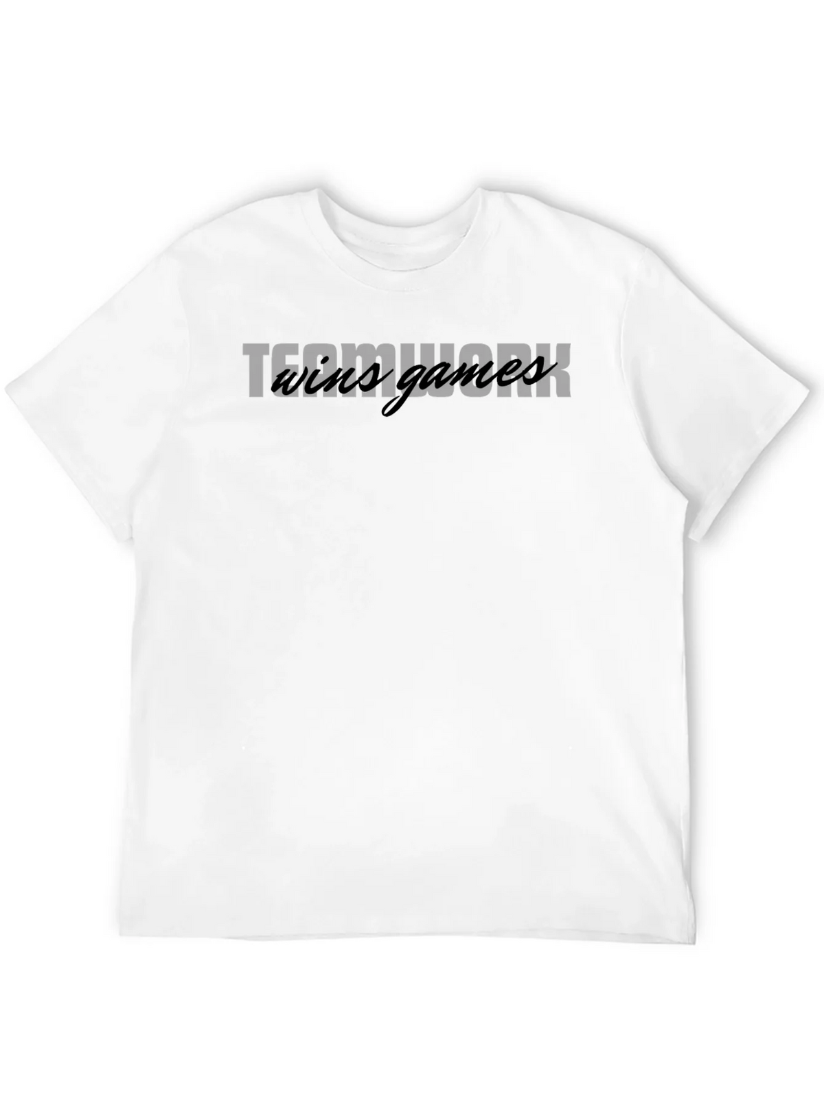 Teamwork Wild Games Black Graphic Tee