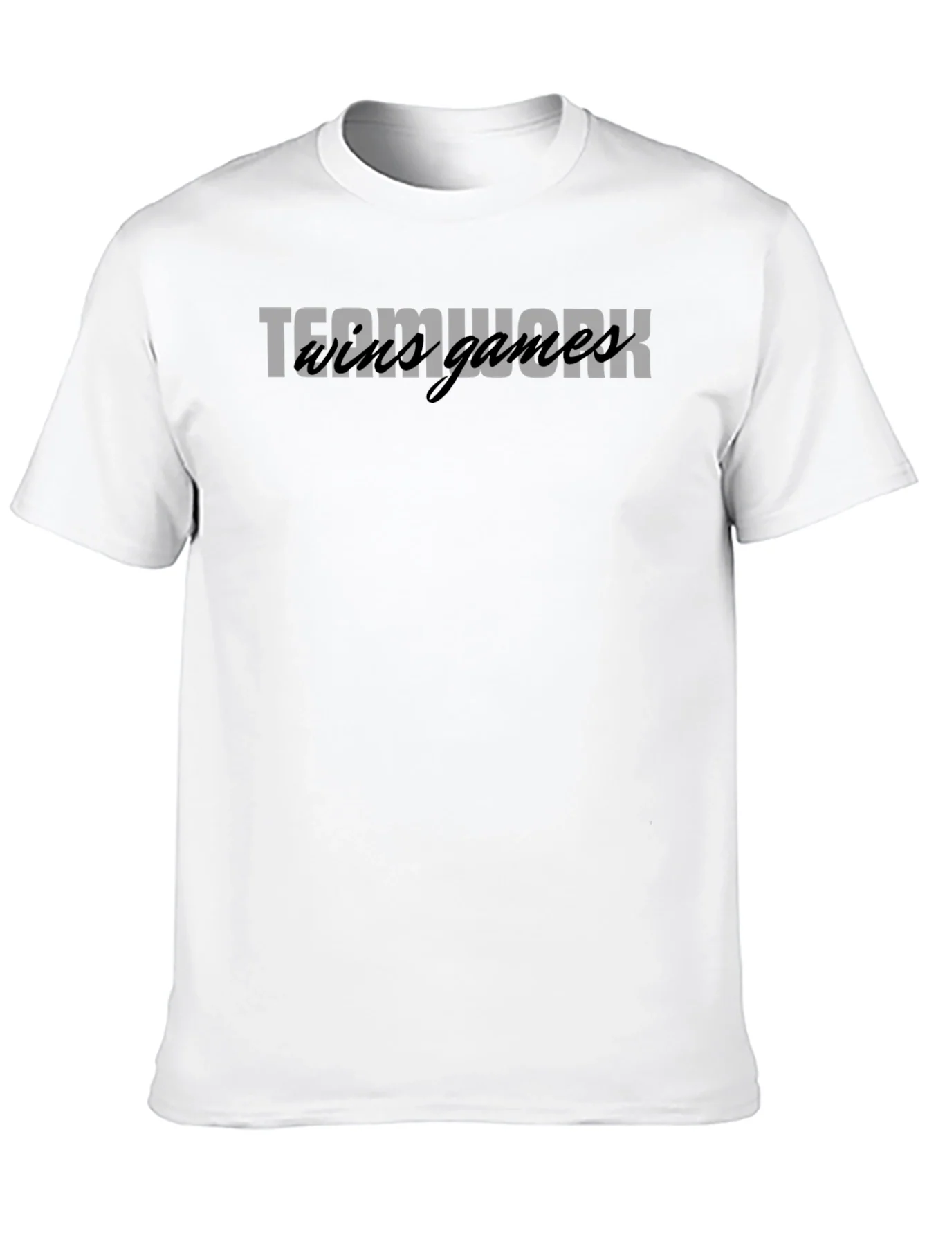 Teamwork Wild Games Black Graphic Tee