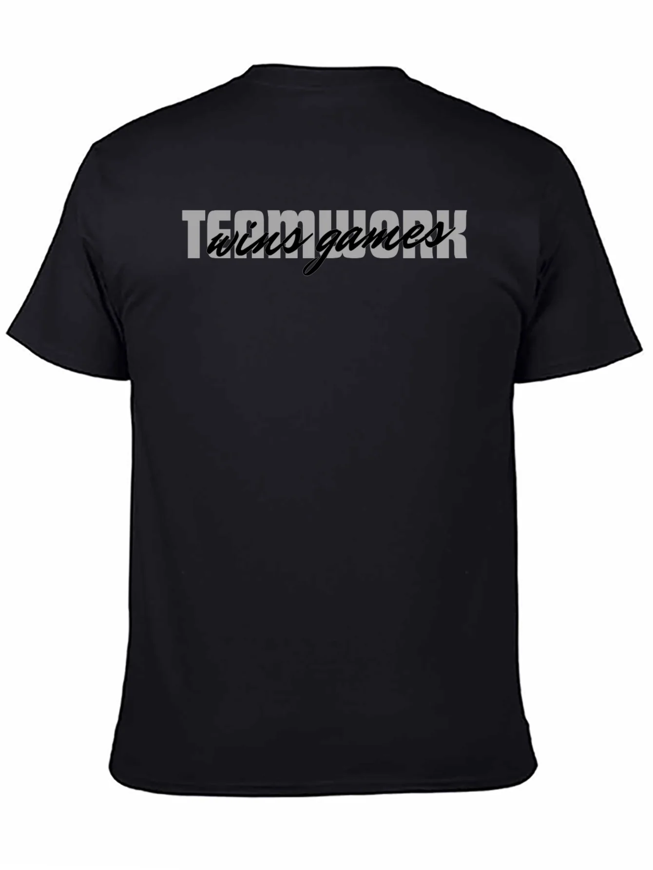 Teamwork Wild Games Black Graphic Tee