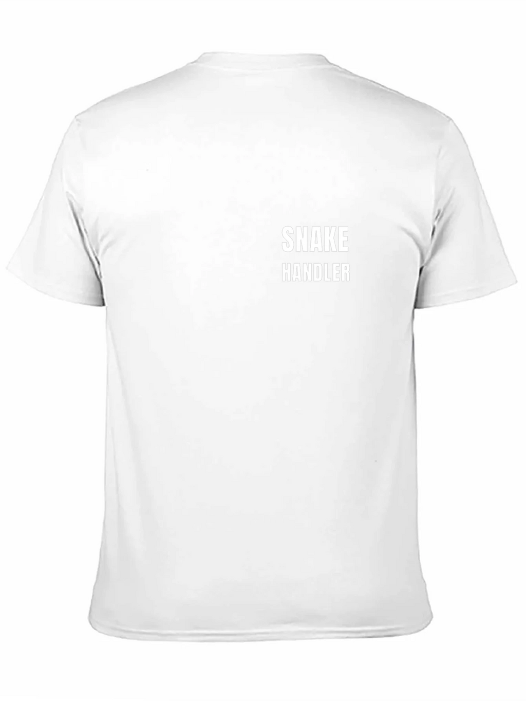 Snake Handler Graphic Tee - Black Cotton T-Shirt