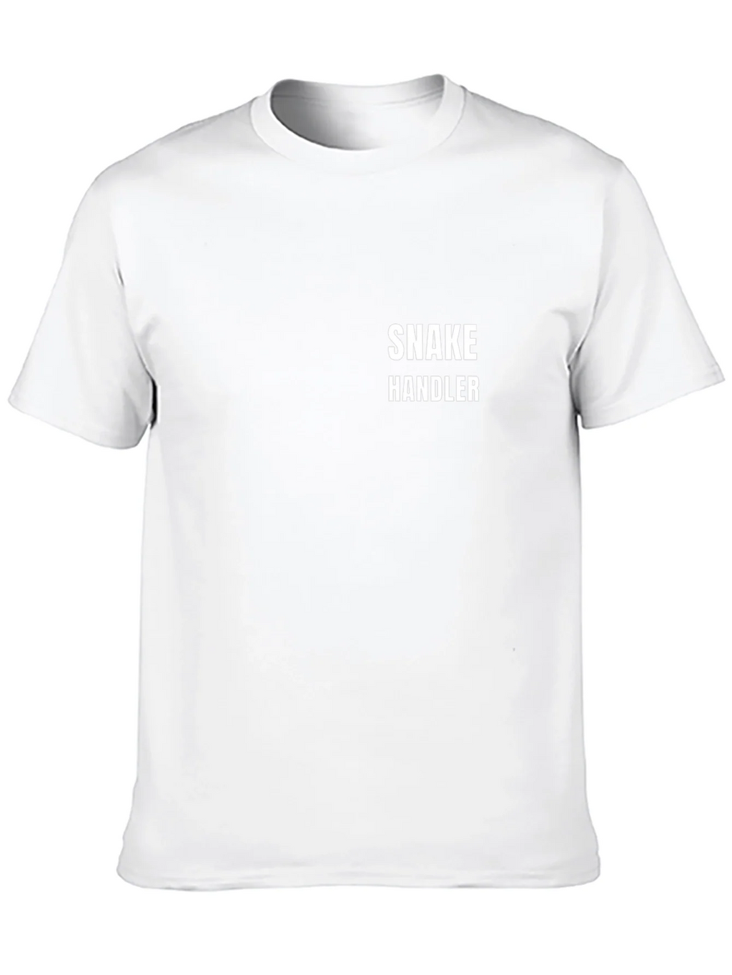 Snake Handler Graphic Tee - Black Cotton T-Shirt