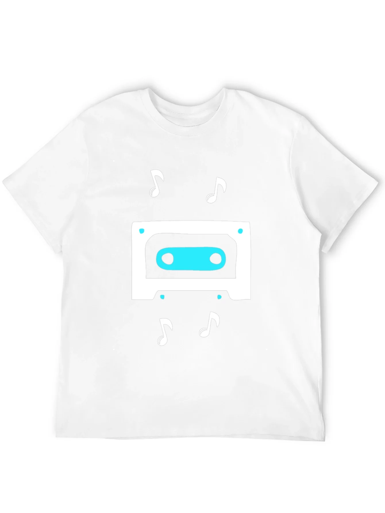 Retro Cassette Tape Music Graphic T-Shirt