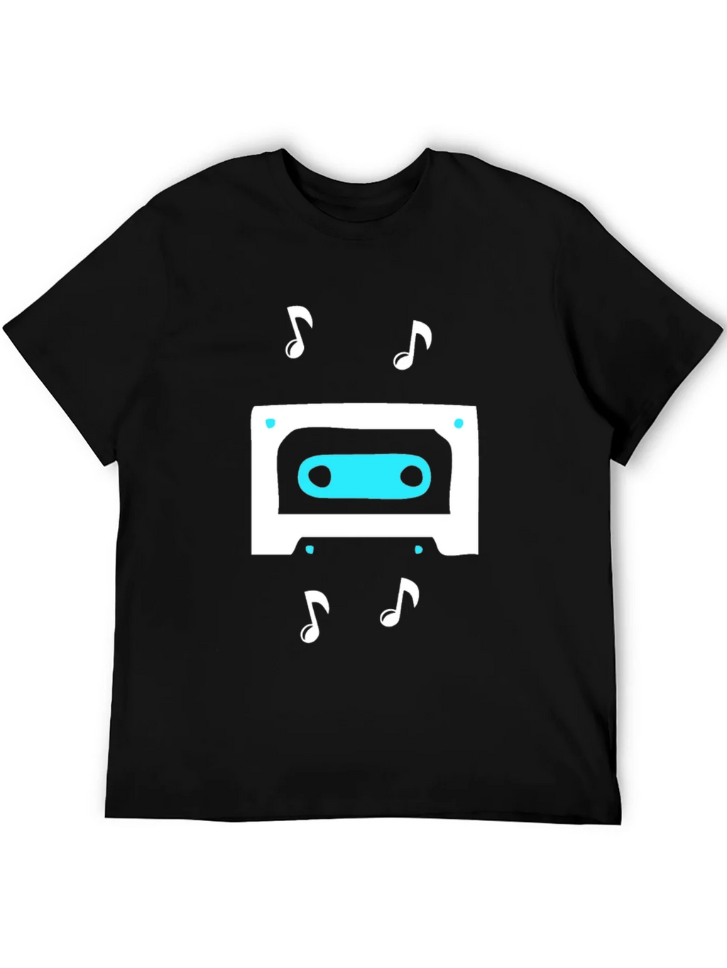 Retro Cassette Tape Music Graphic T-Shirt